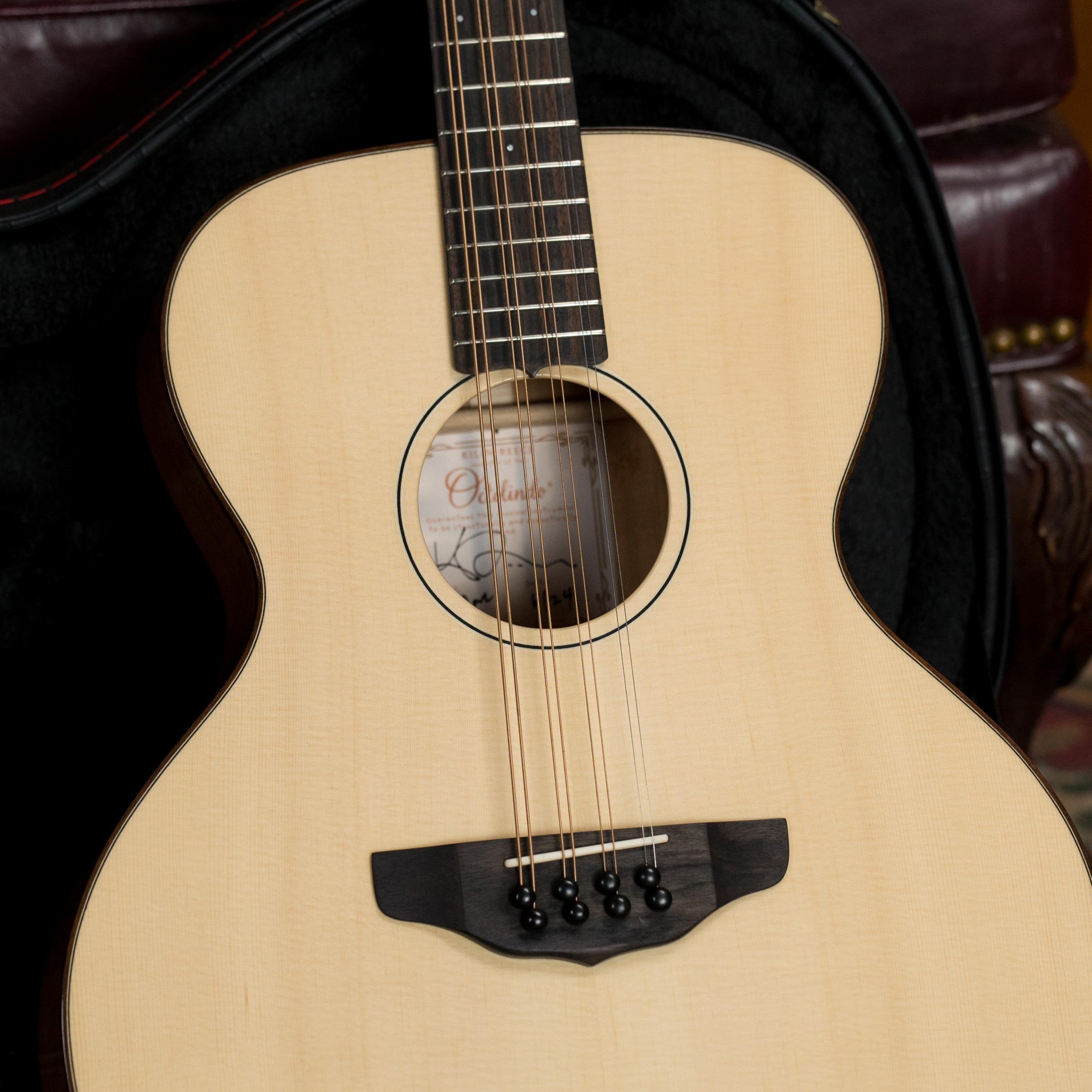 KR Strings Scholar Spruce/Mahogany Acoustic Octolindo #0001