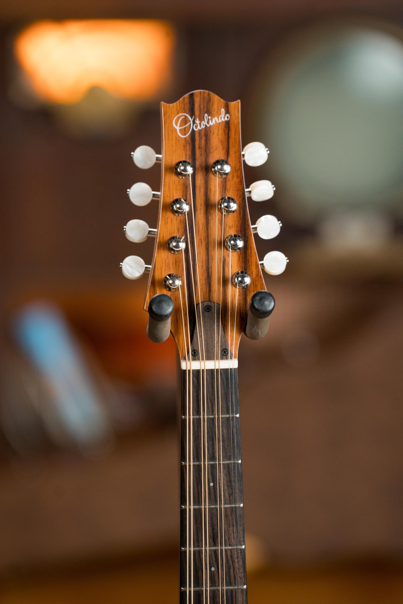 KR Strings Scholar Spruce/Mahogany Acoustic Octolindo #0001