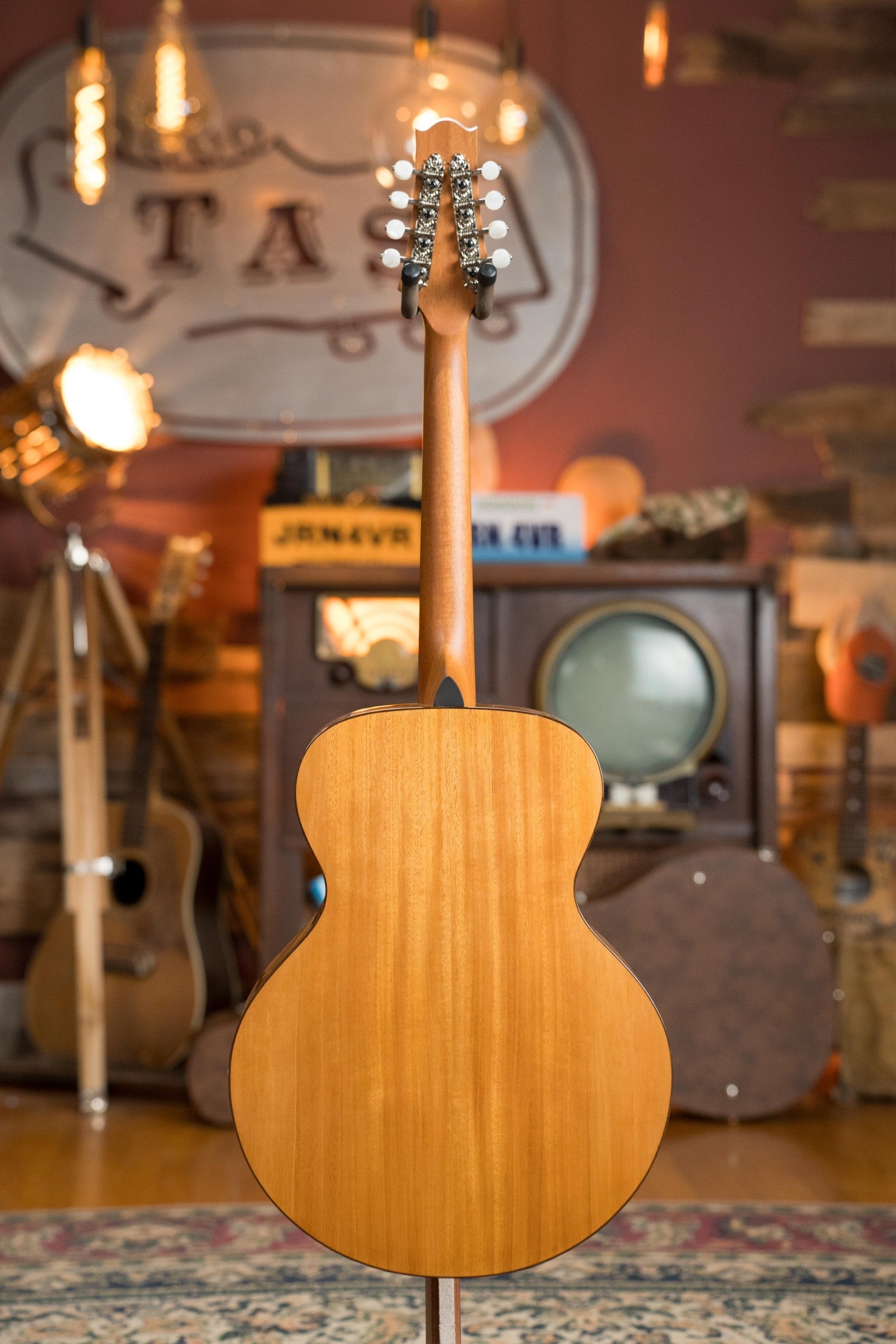 KR Strings Scholar Spruce/Mahogany Acoustic Octolindo #0001