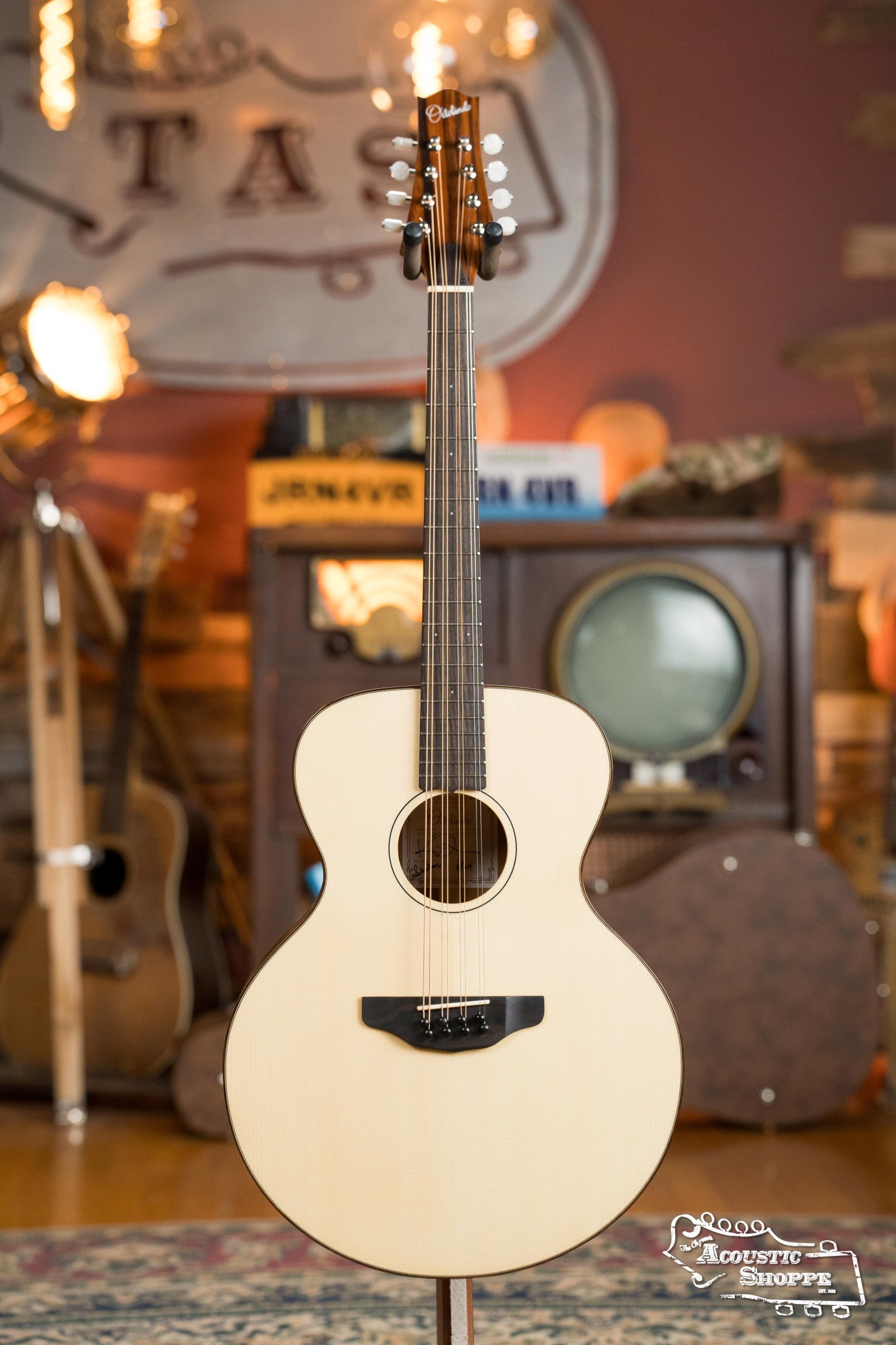 KR Strings Scholar Spruce/Mahogany Acoustic Octolindo #0002