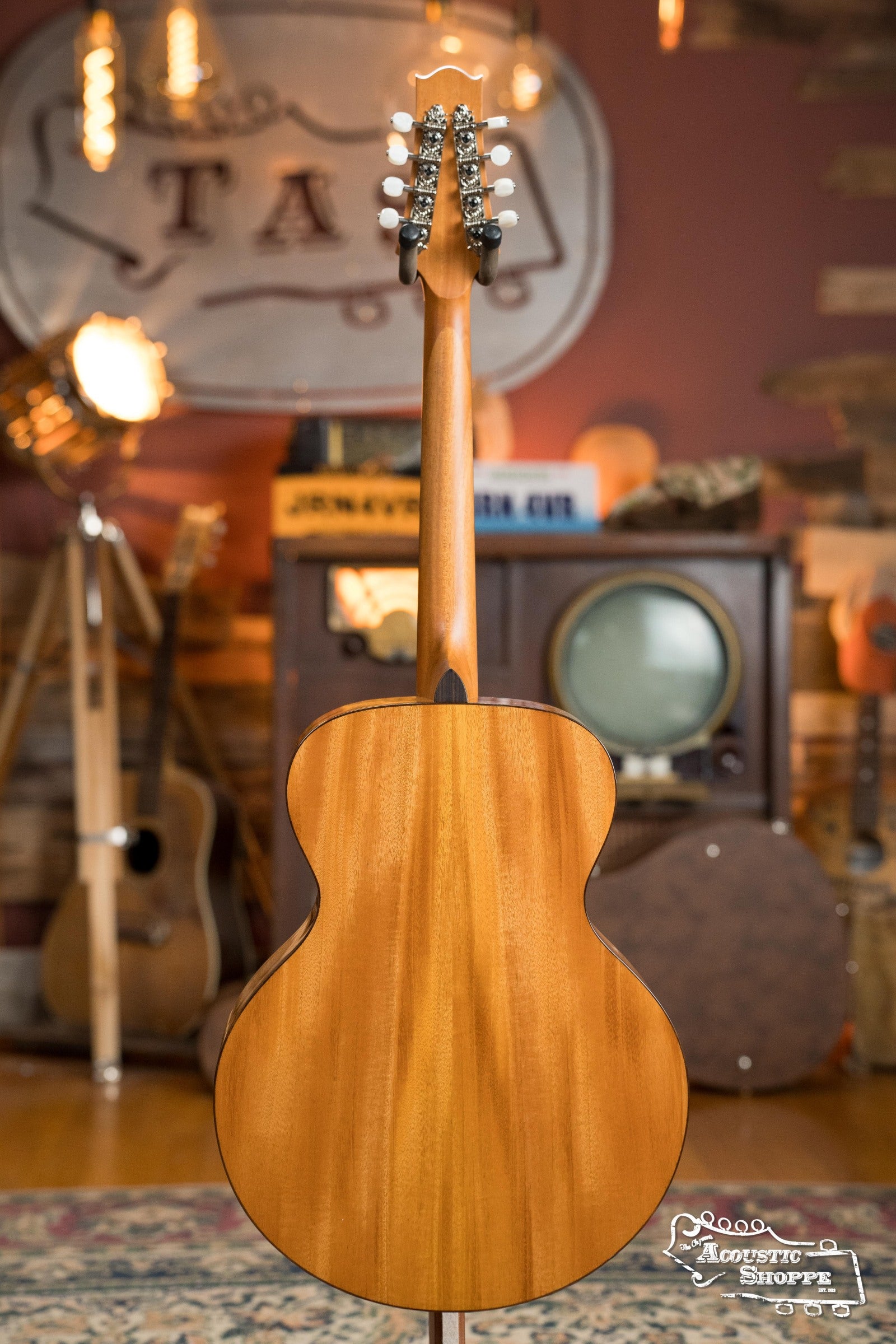 KR Strings Scholar Spruce/Mahogany Acoustic Octolindo #0002