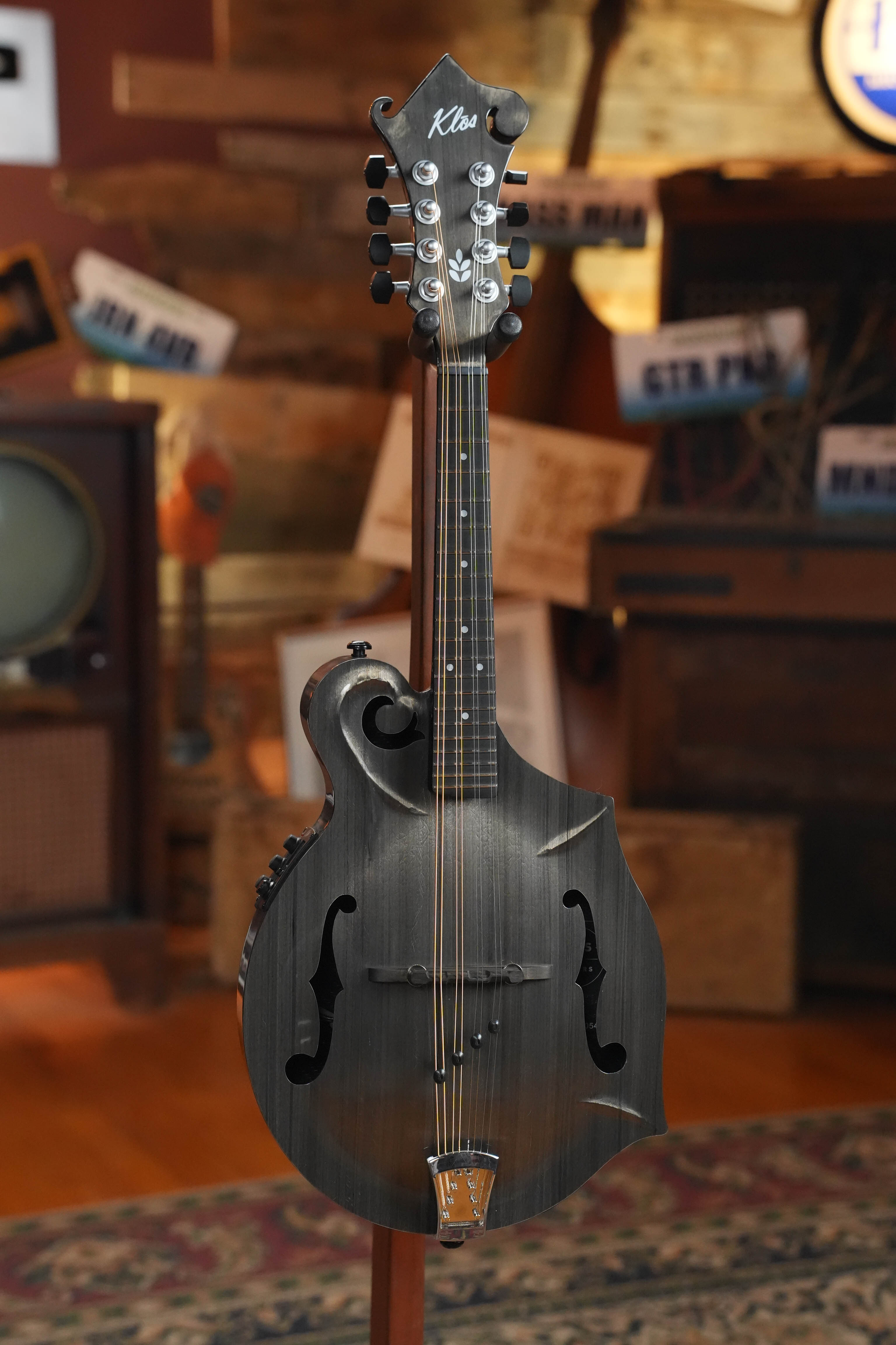 *New 2026 Model* KLOS Carbon Timber F-Style Mandolin W/KLOS EQ Pickup #5054