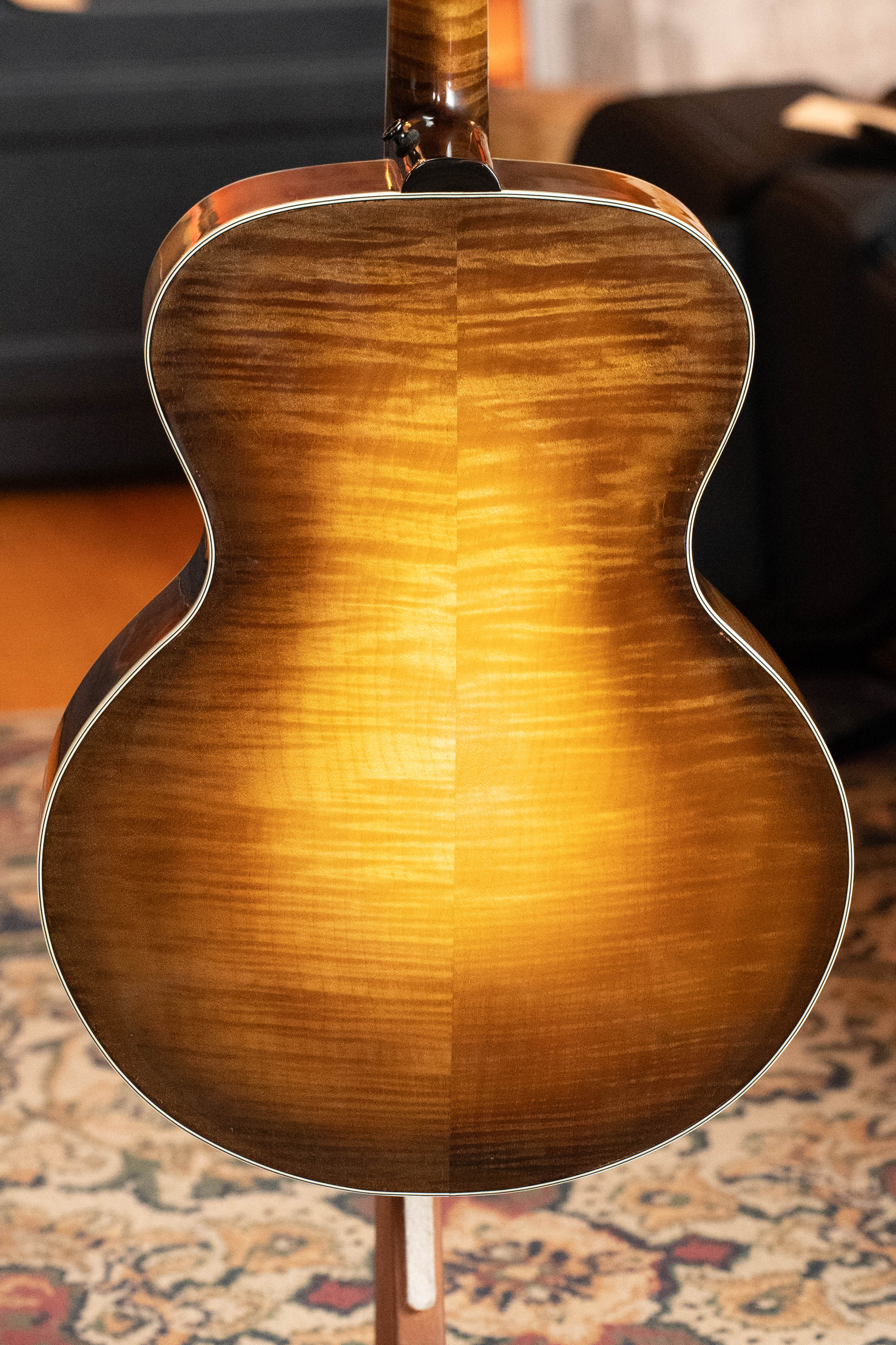 Cedar Mountain 2024 Engelmann Spruce/Big Leaf Maple Black Top Octave Mandolin w/Tobacco Sunburst #3069