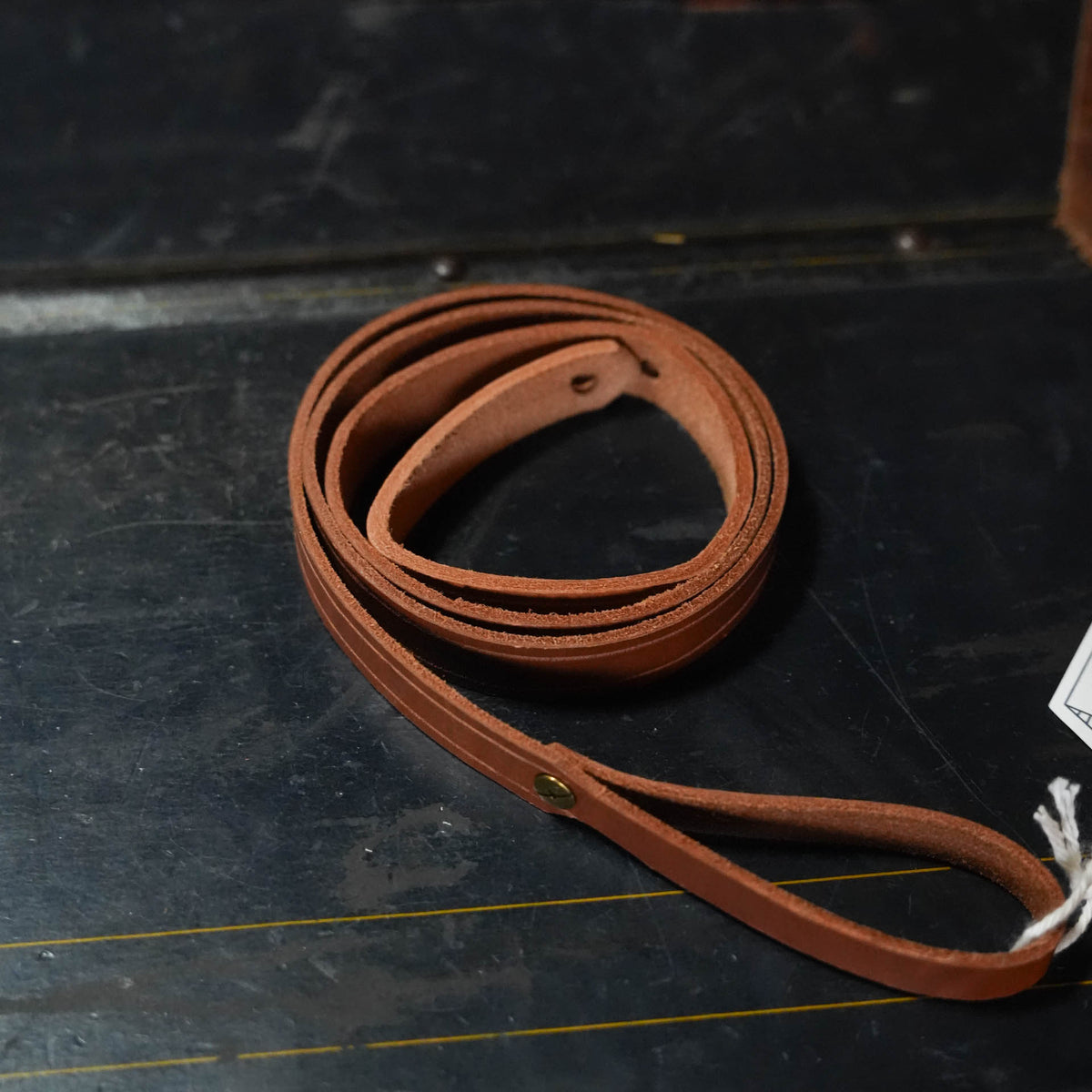 Leathermen Handmade Mandolin Strap W/ The Acoustic Shoppe Logo
