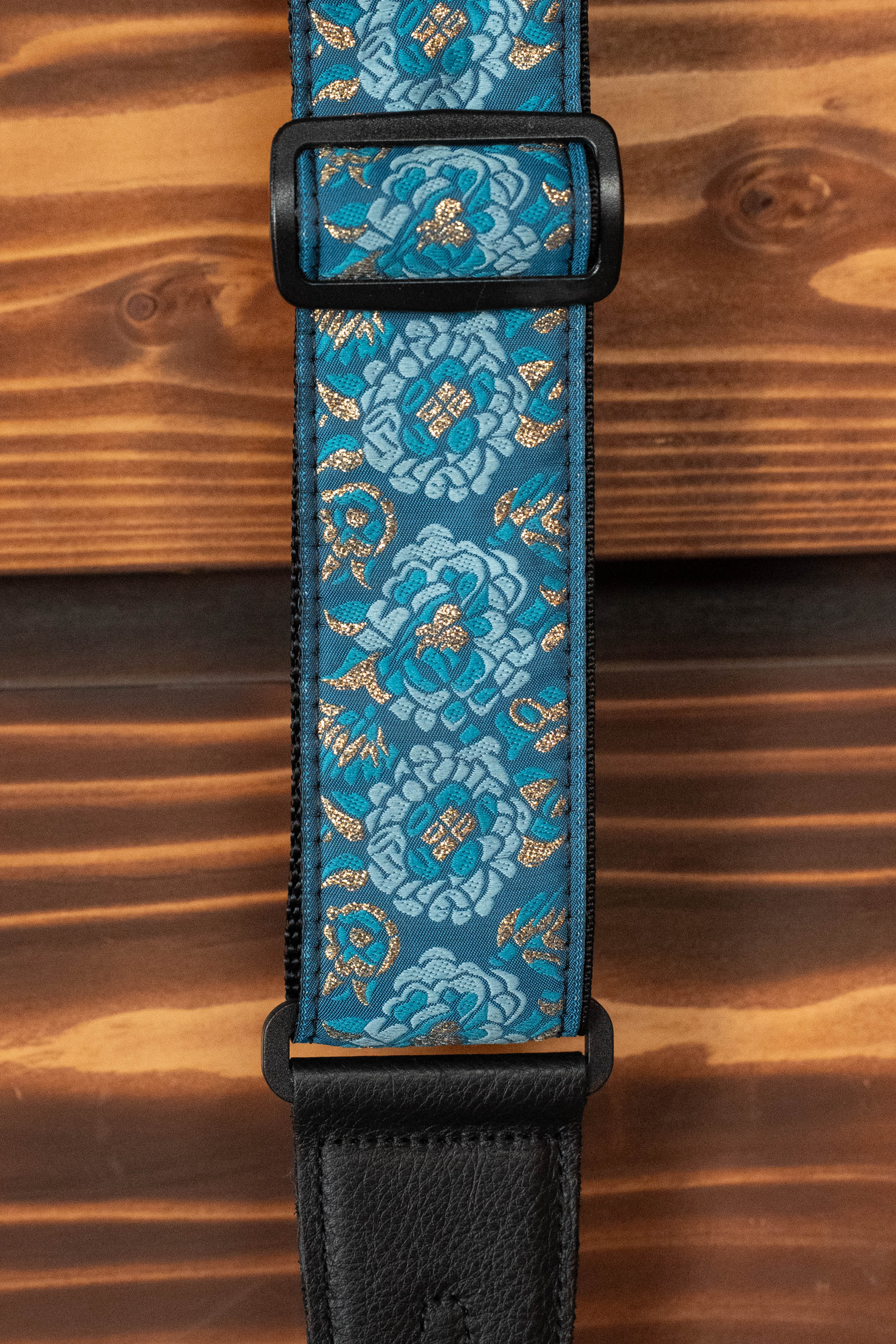 Levy's Boho Jacquard Series 2" Blue Guitar Strap