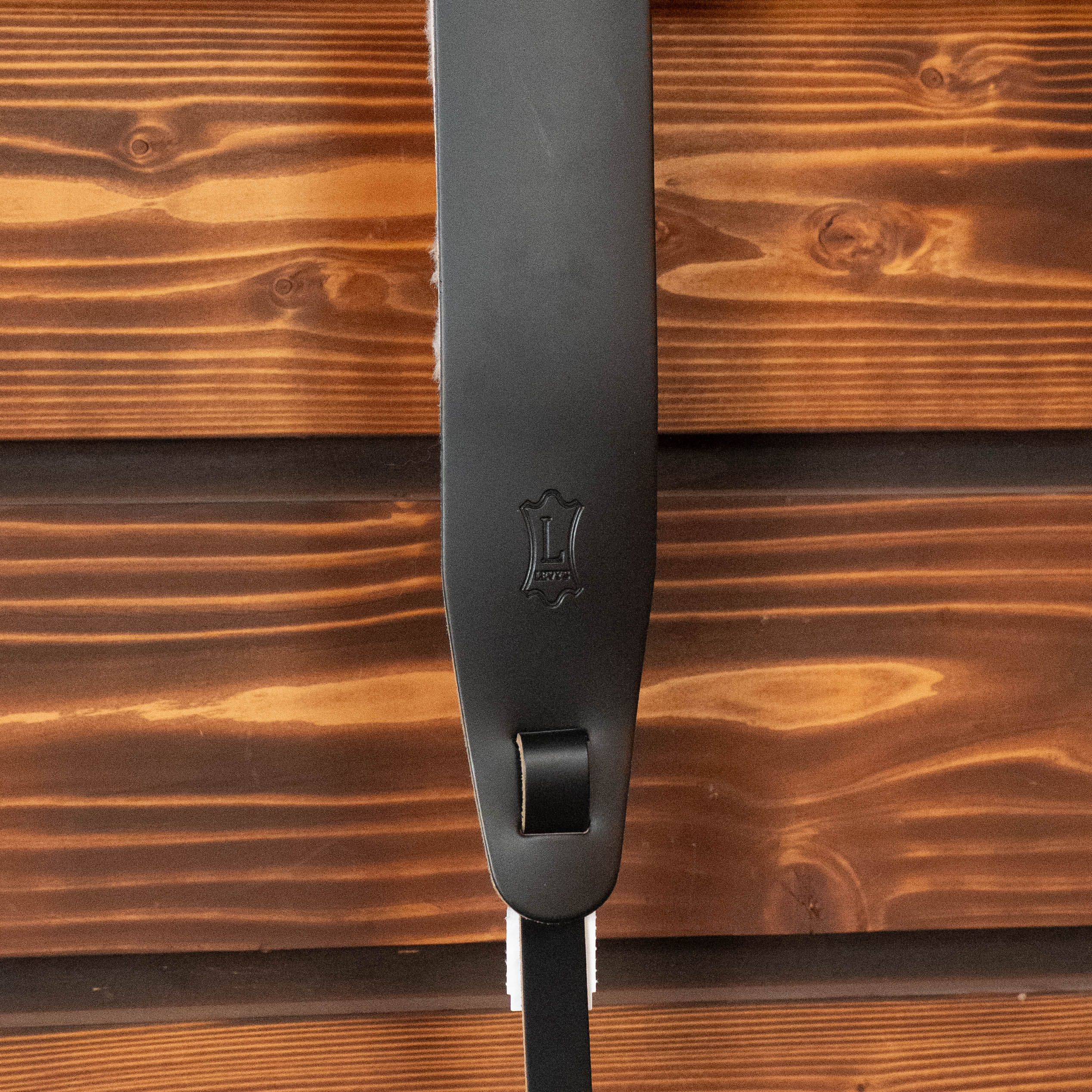 Levy's Leather Banjo Strap - Black (PMB32-BLK)