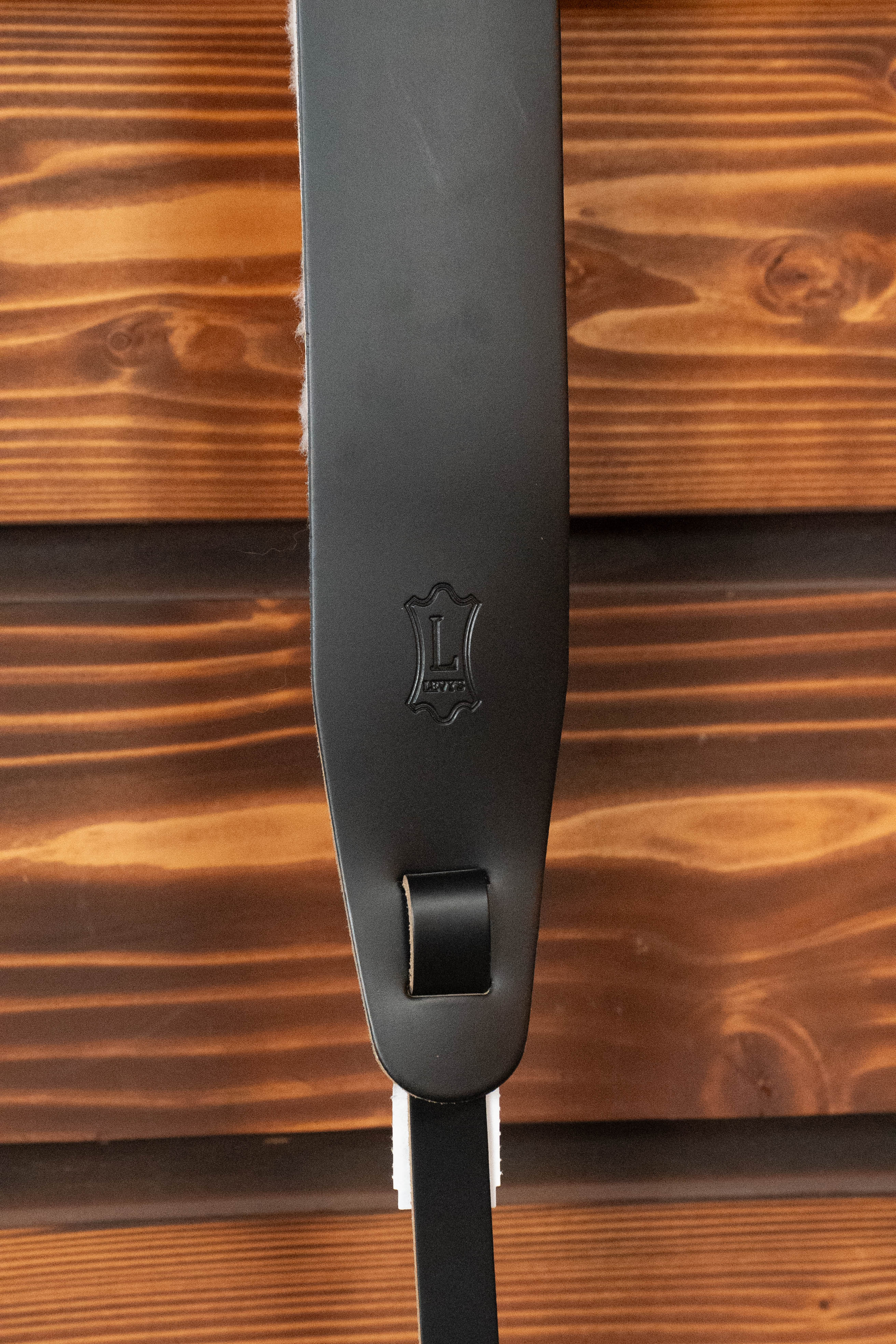 Levy's Leather Banjo Strap - Black (PMB32-BLK)