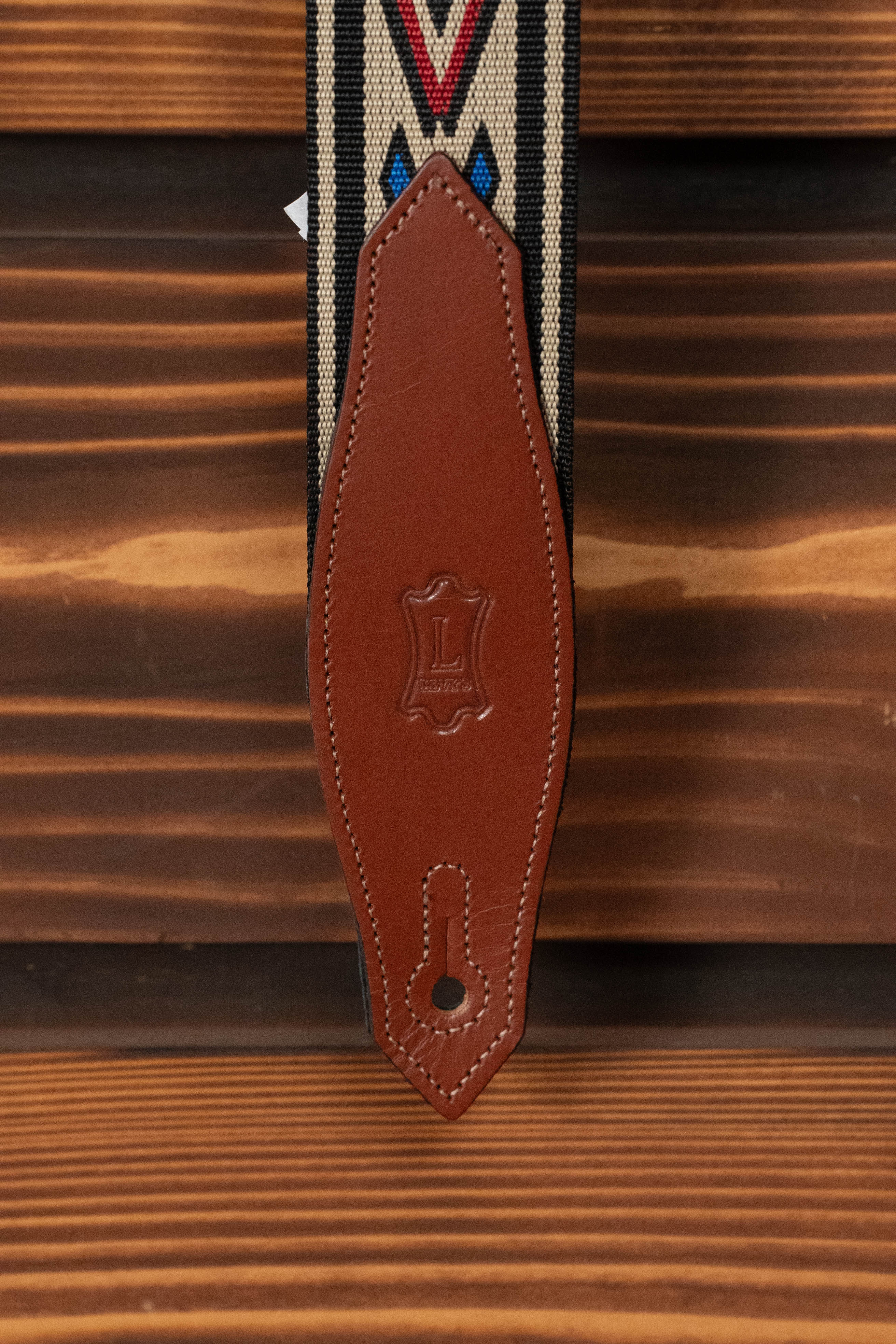 Levy's Tribal Rhythms Series 2" Blue Diamond Guitar Strap