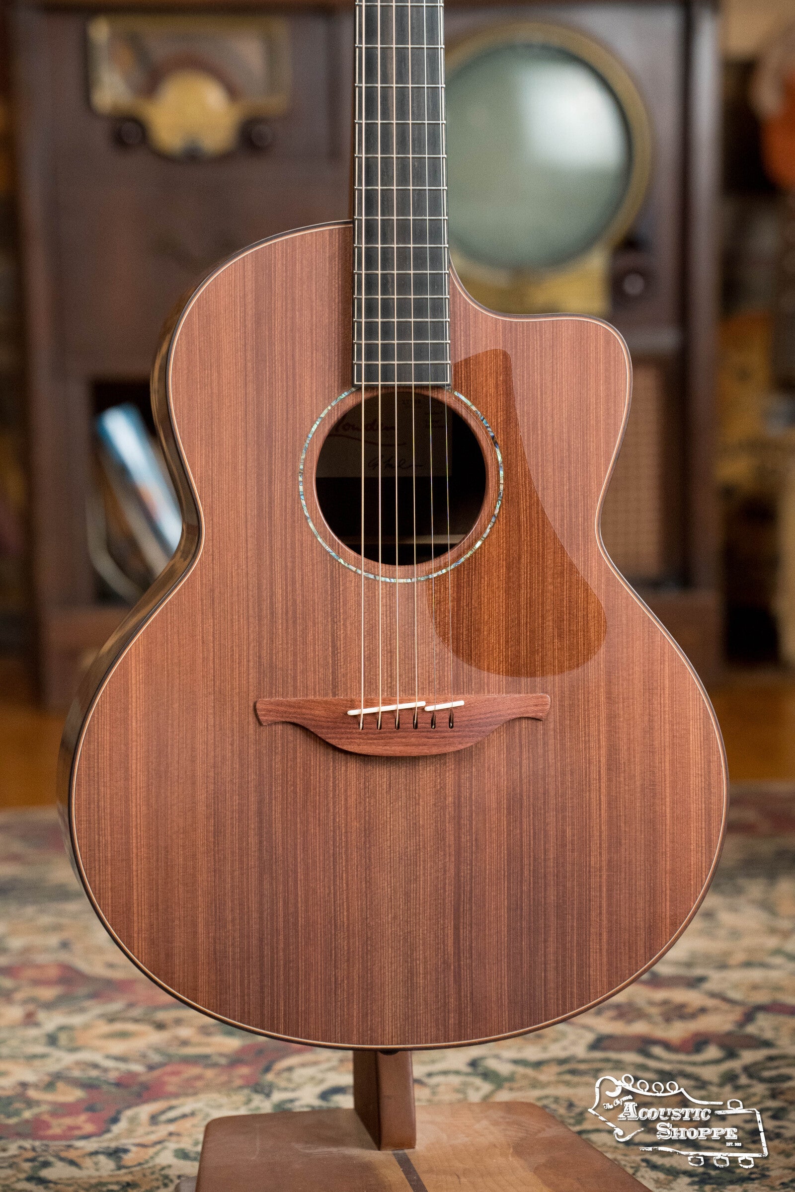 Lowden F-35C 35 Series Redwood/Walnut Medium Sized Cutaway Acoustic Guitar #7738