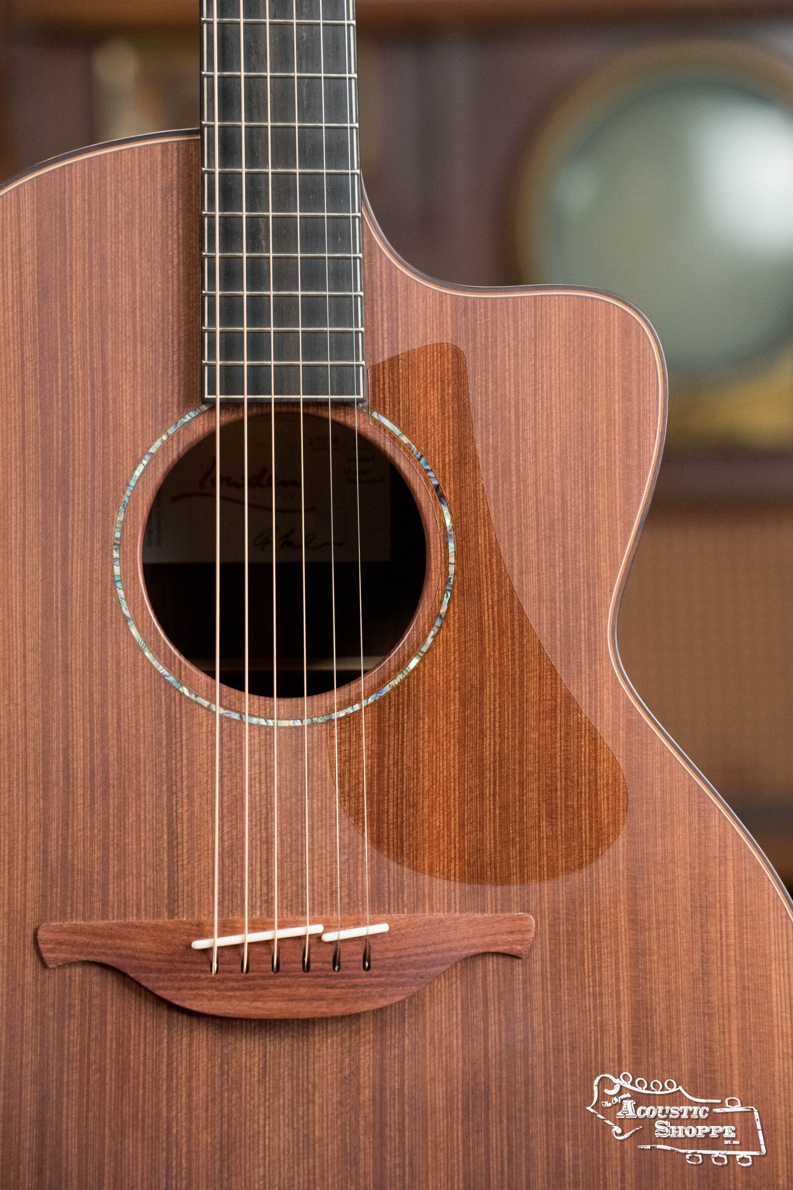 Lowden F-35C 35 Series Redwood/Walnut Medium Sized Cutaway Acoustic Guitar #7738