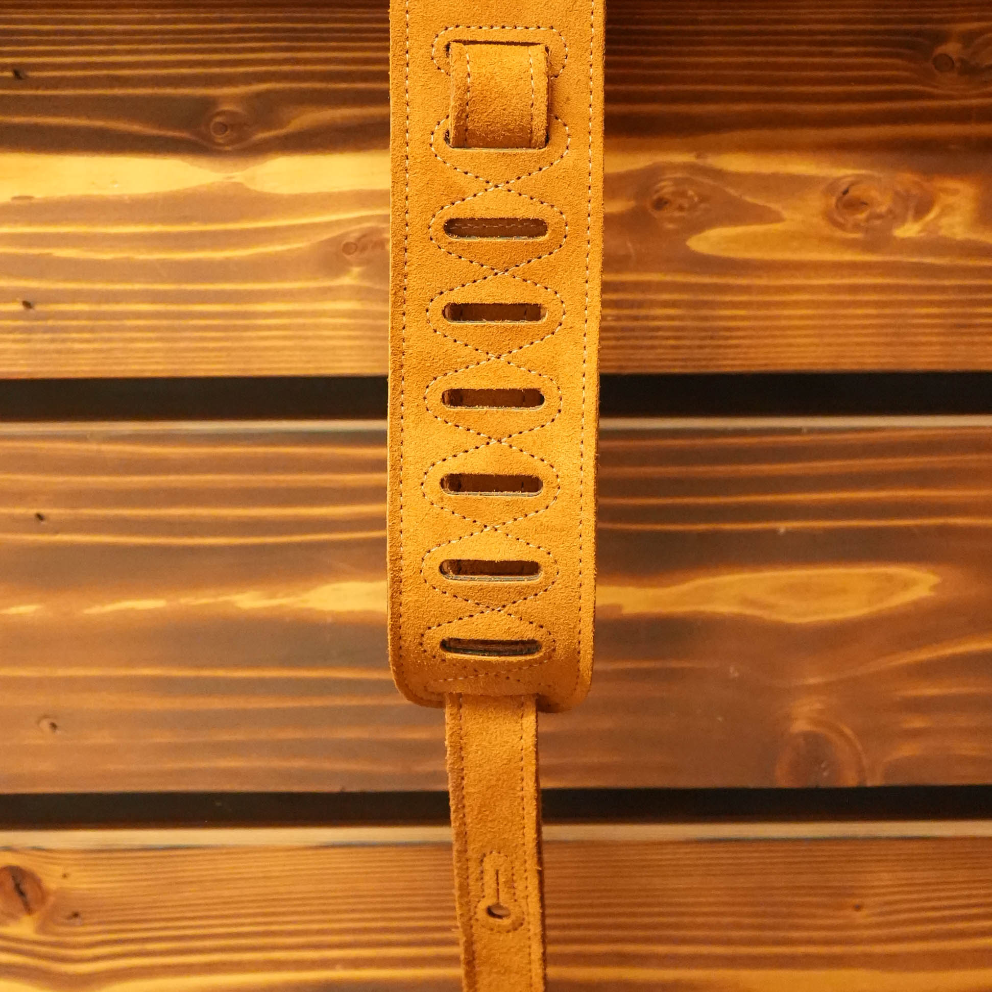 Levy's Leather Flowering Vine Series Guitar Strap