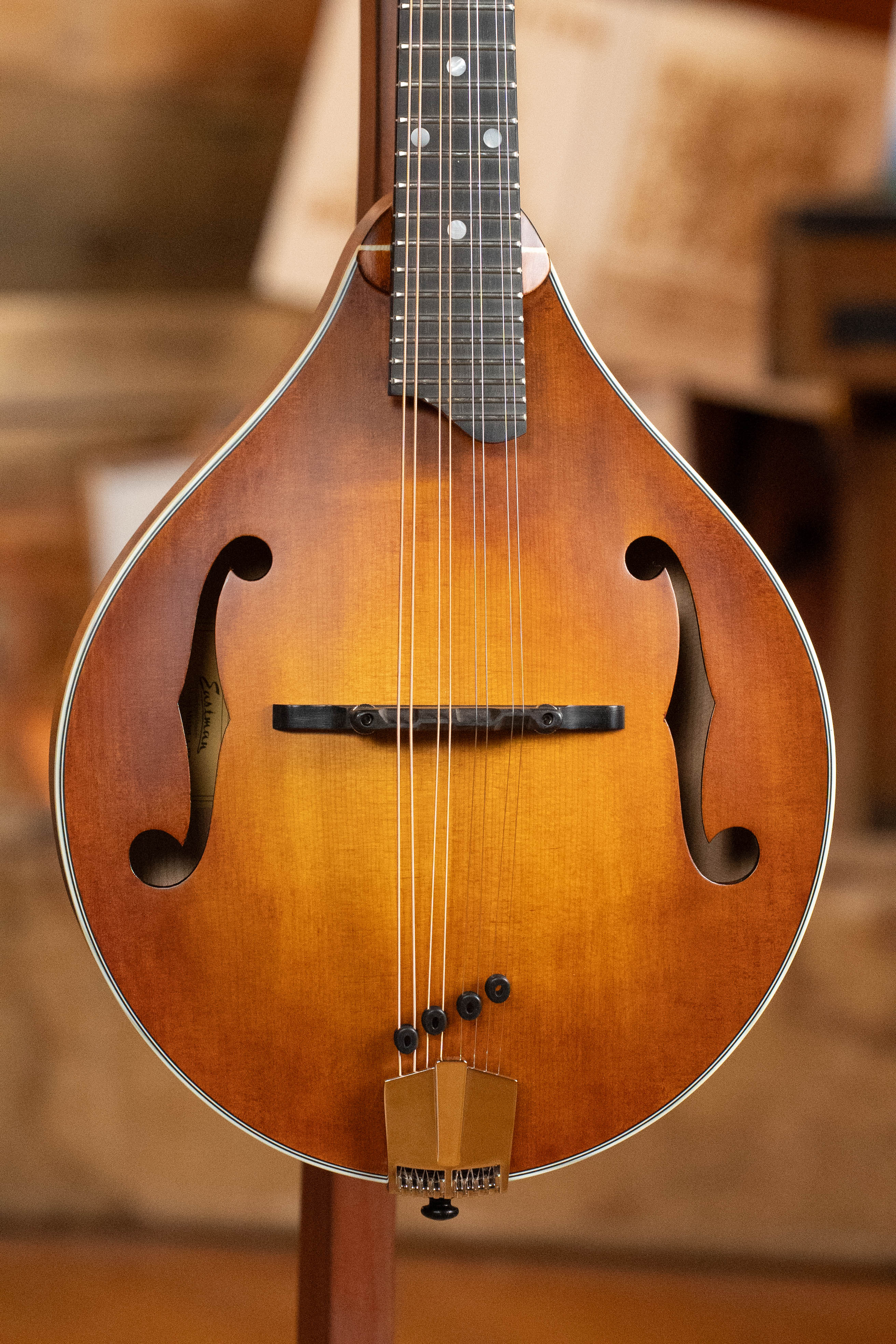 PRE-ORDER DEPOSIT ONLY *New 2026 Model* Eastman MD305 Wide Nut Adirondack/Maple A-Style Mandolin