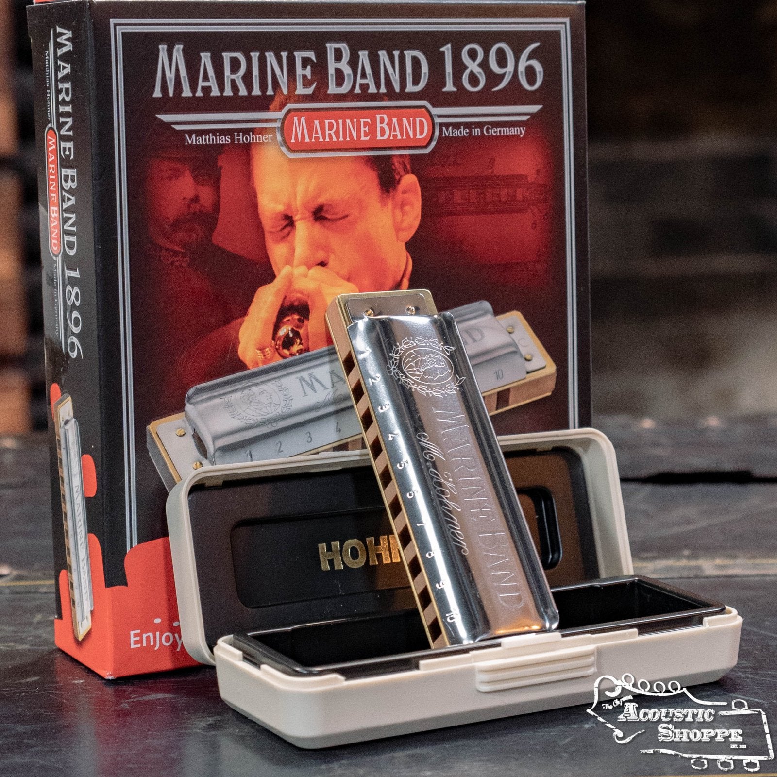 Hohner 1896 Marine Band Harmonica - C (1896BXC)