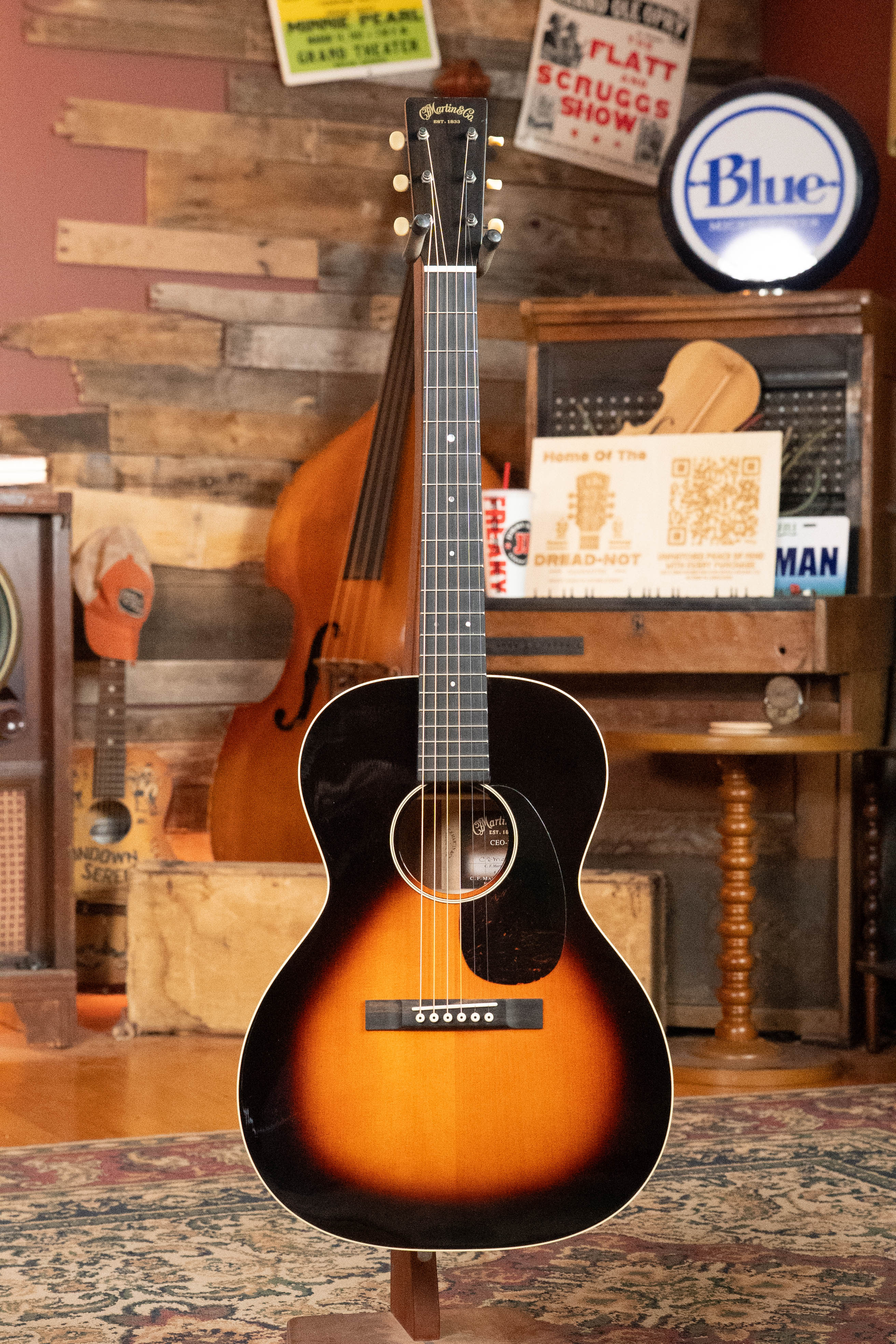 *Dread-Not Certified Used* Martin CEO-7 Adirondack/Mahogany OO Autumn Sunset Burst Acoustic Guitar #0522