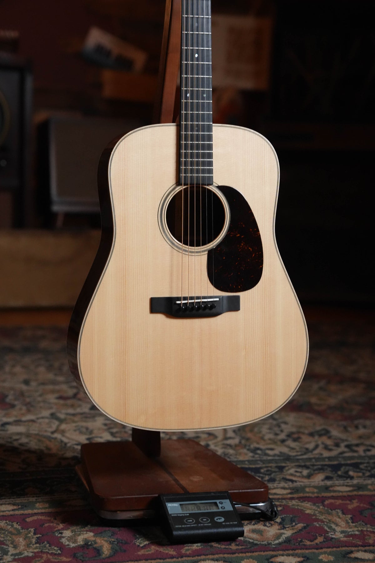 Martin Custom Shop D-14 Fret Spruce/Black Walnut Dreadnought Acoustic Guitar #9735
