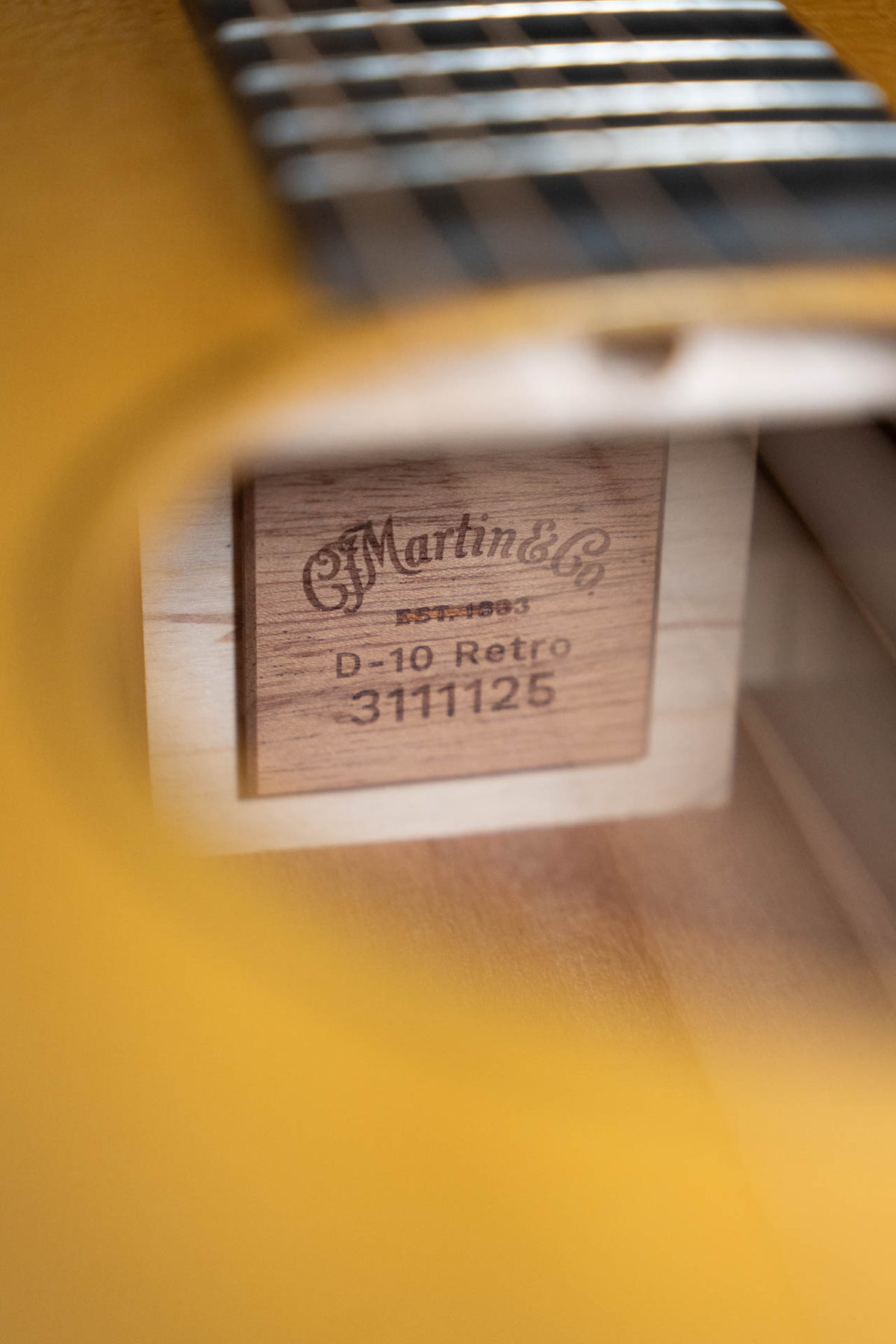Martin D-10E Retro Dreadnought Acoustic-Electric Guitar #1125