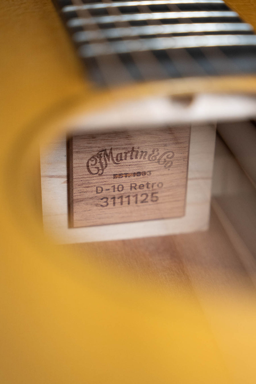 Martin D-10E Retro Dreadnought Acoustic-Electric Guitar #1125
