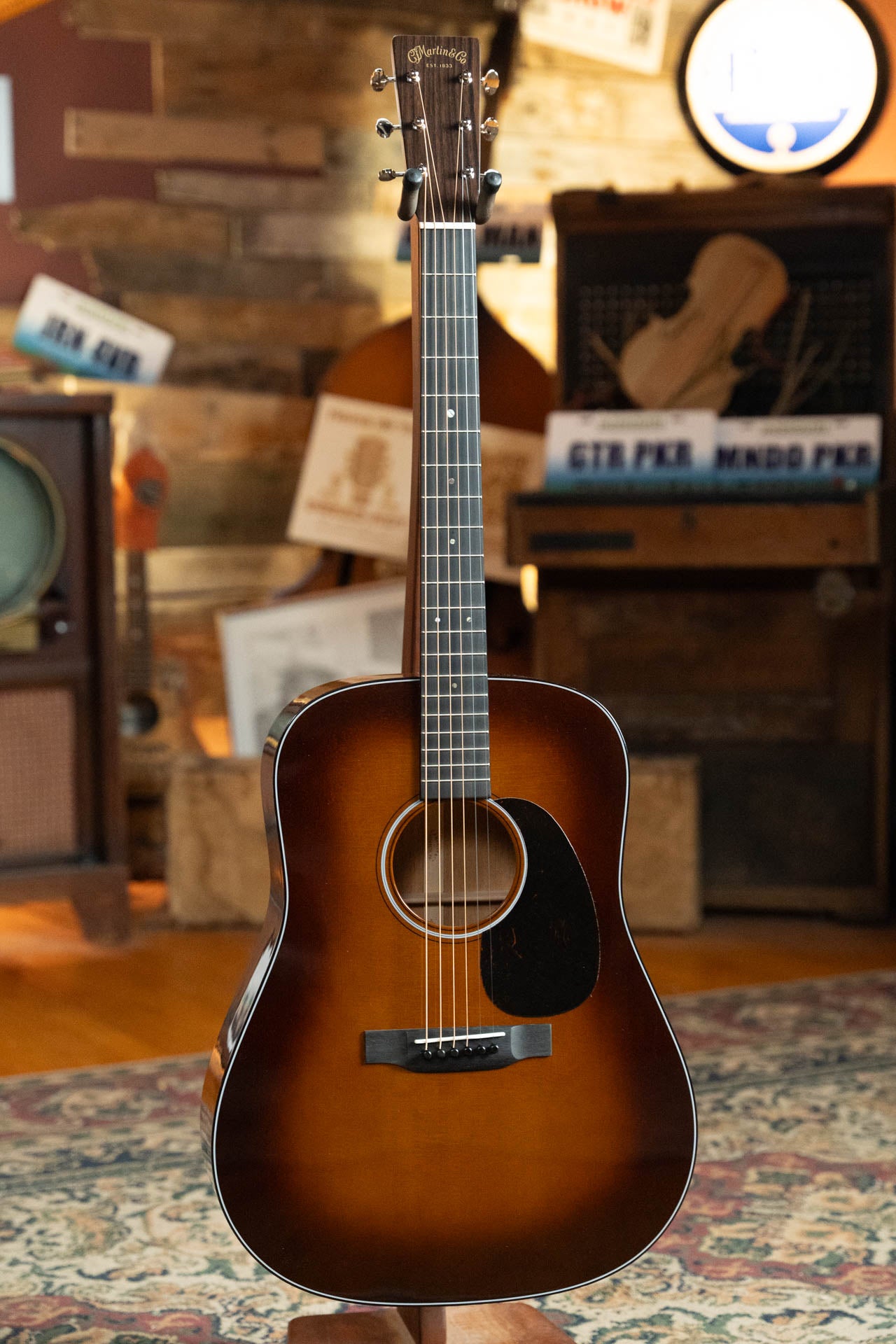 Martin D-18 1933 Gloss Ambertone Spruce/Mahogany Dreadnought Acoustic Guitar #9297