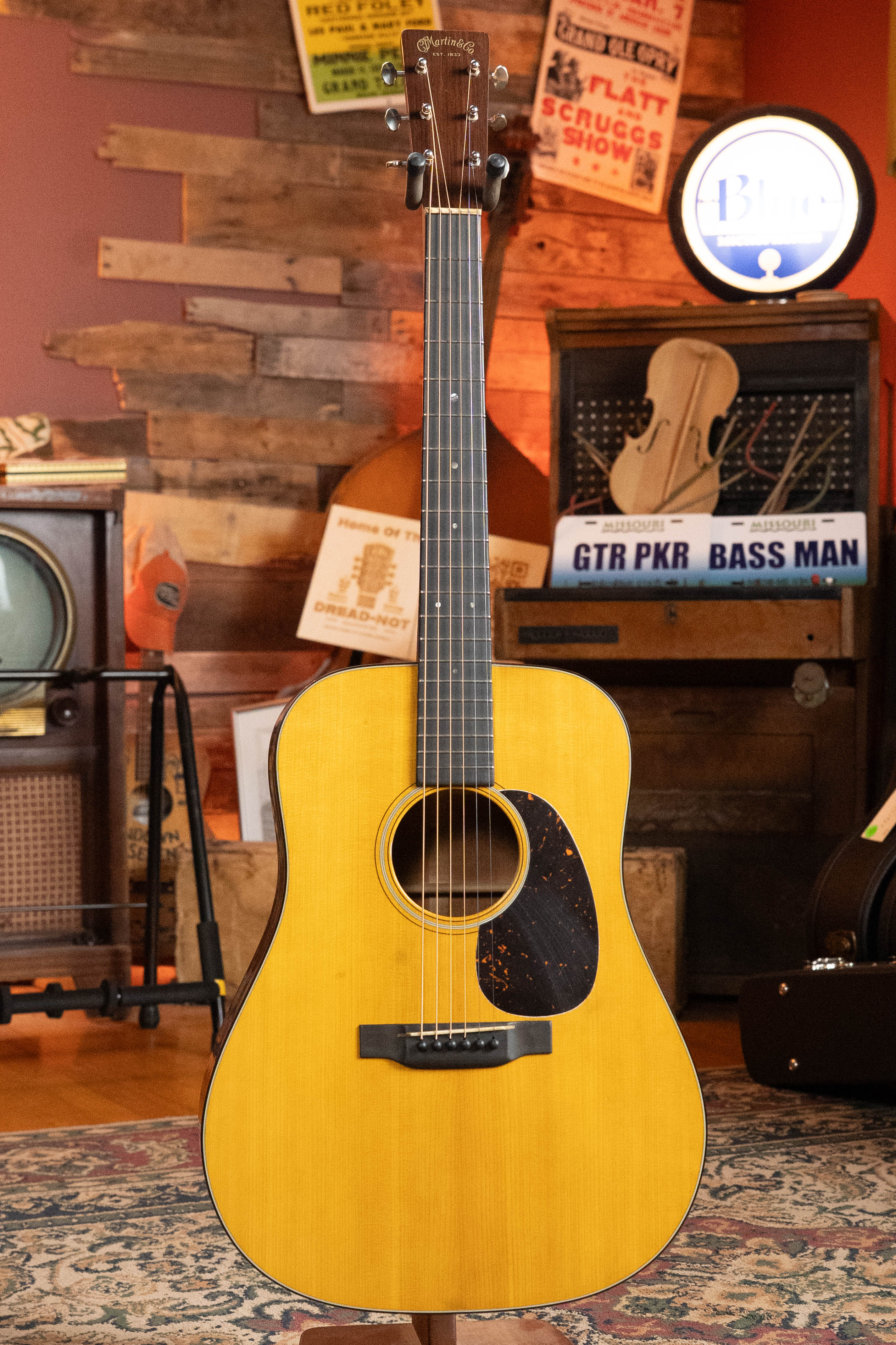 Martin D-18 Aged Authentic 1937 VTS Adirondack/Mahogany Dreadnought Guitar #9881