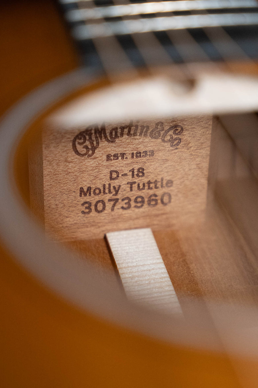 Martin D-18 Molly Tuttle Dreadnought Acoustic Guitar #3960