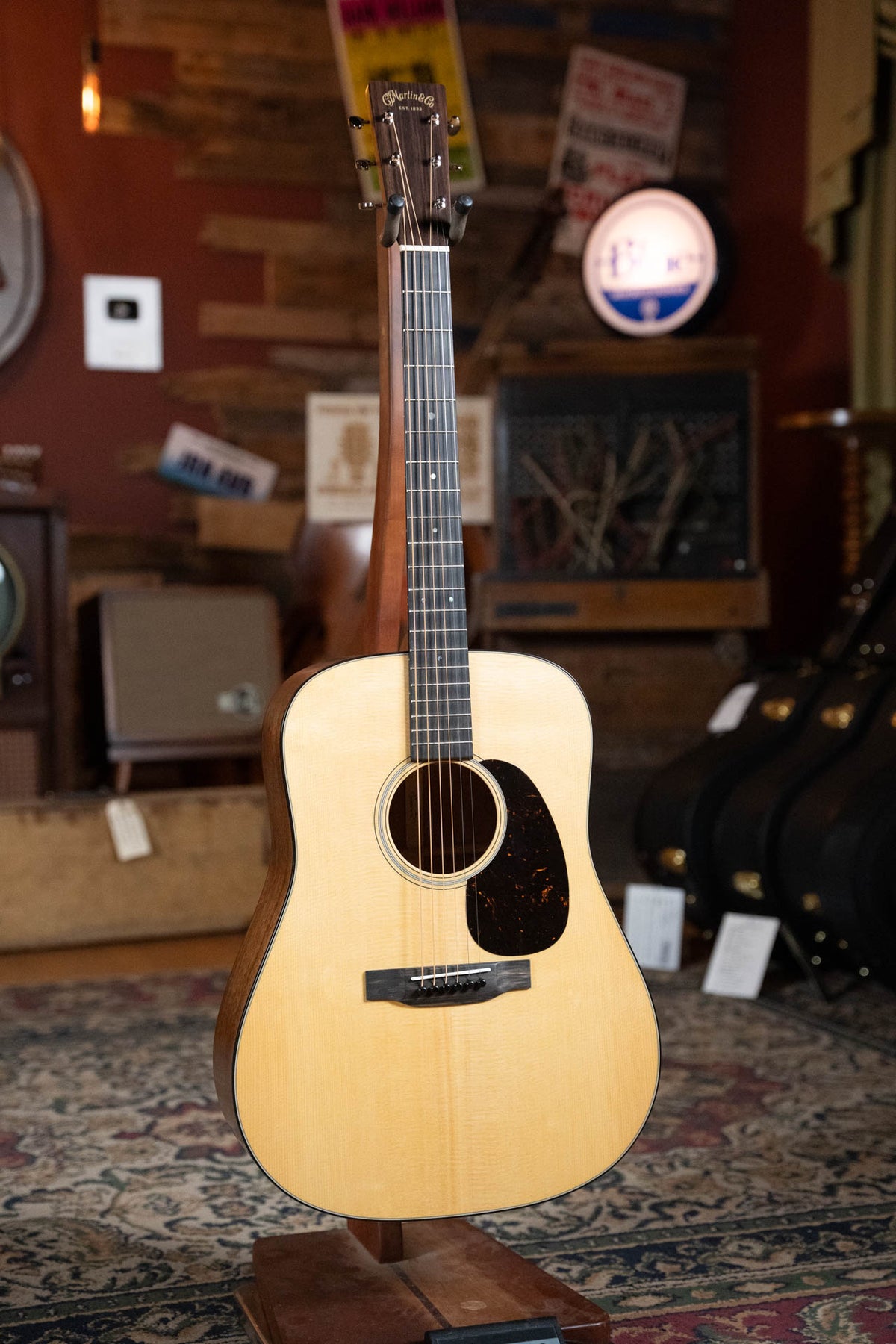Martin D-18 Satin Finish Dreadnought Acoustic Guitar #0620