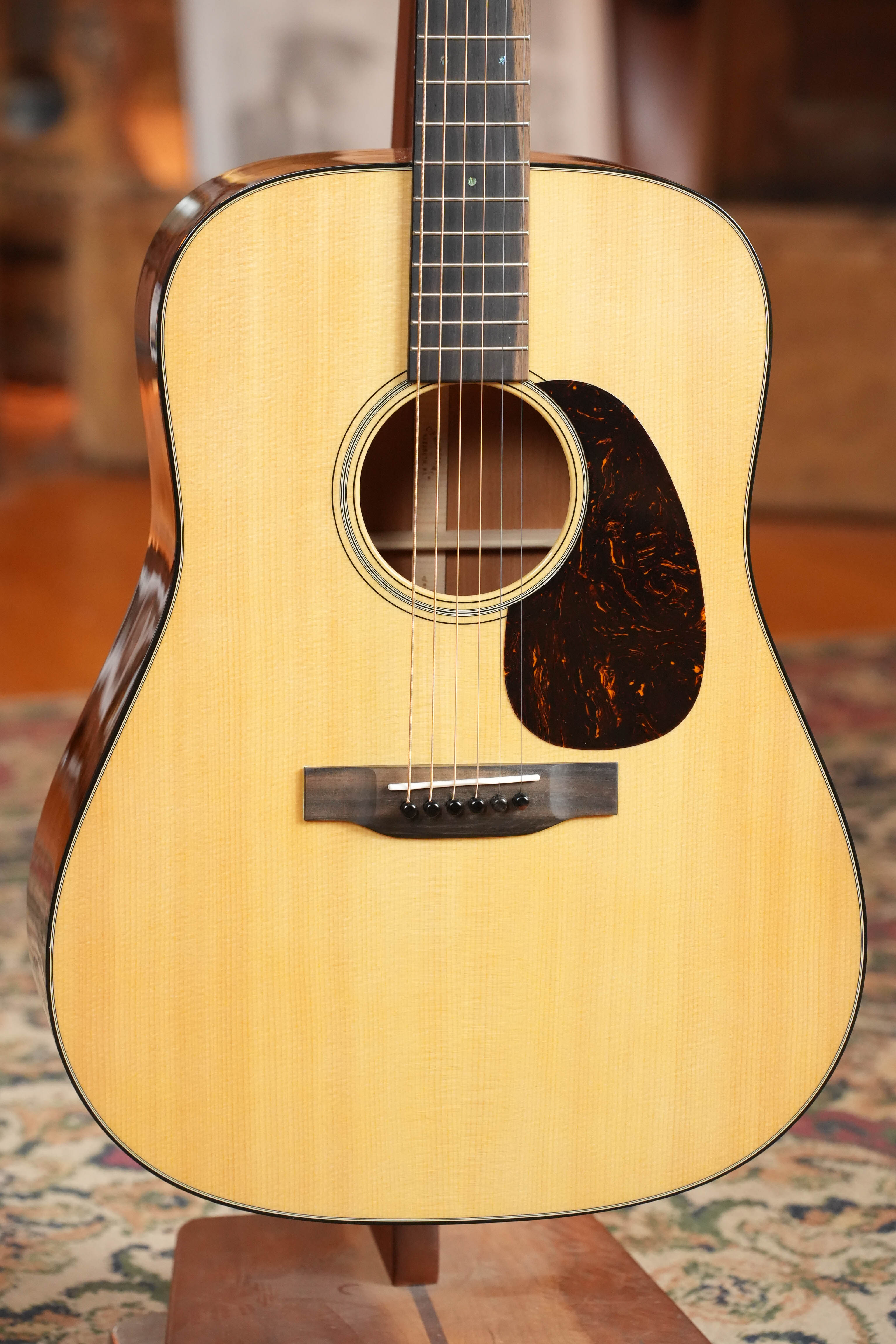 Martin D-18 Spruce/Mahogany Gloss Finish Dreadnought Acoustic Guitar #5420