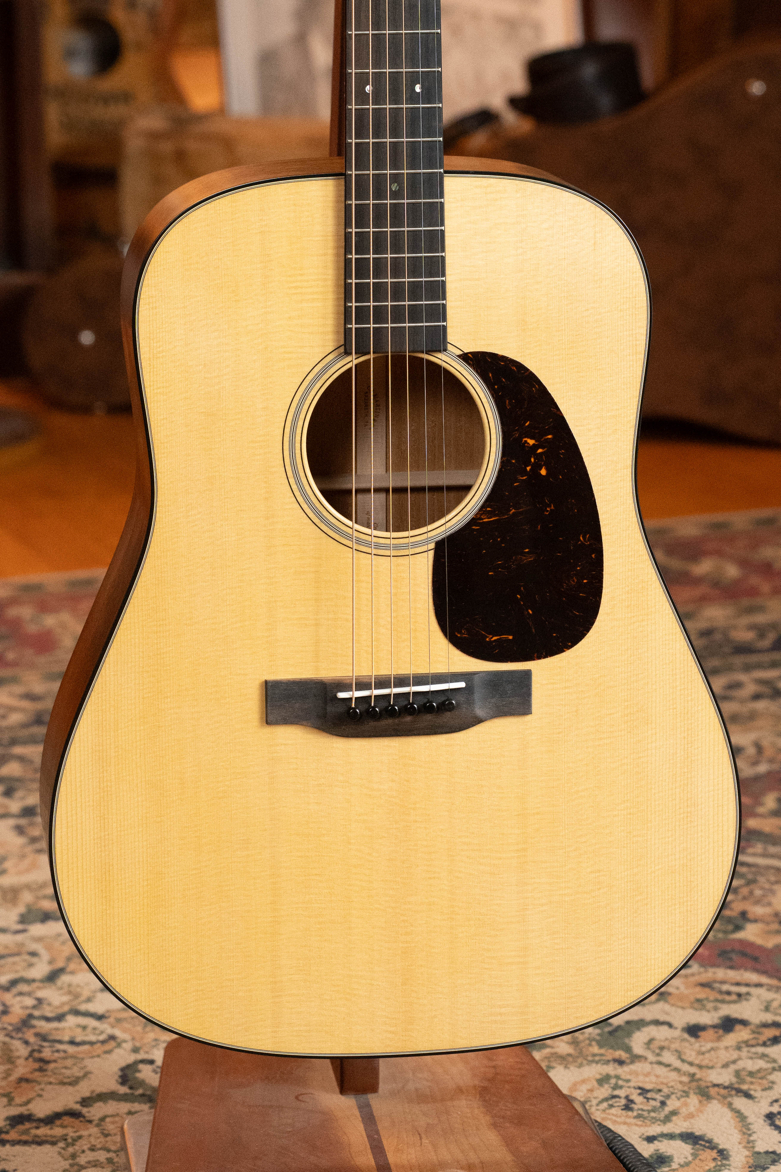 Martin D-18 Spruce/Mahogany Satin Finish Dreadnought Acoustic Guitar #1864