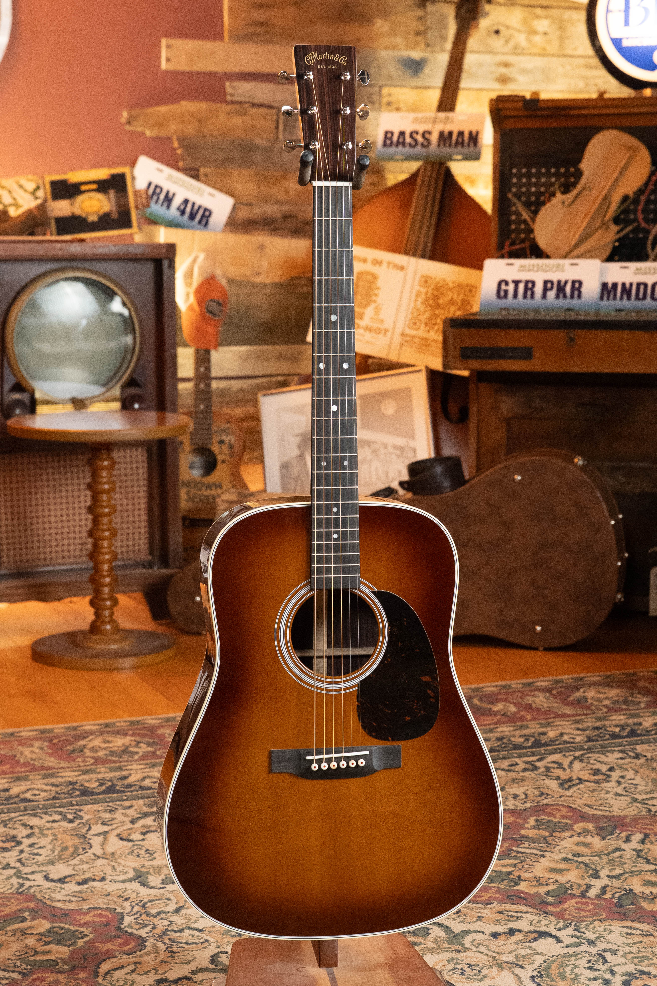 Martin D-28 1933 Ambertone Spruce/Rosewood Dreadnought Acoustic Guitar #3290