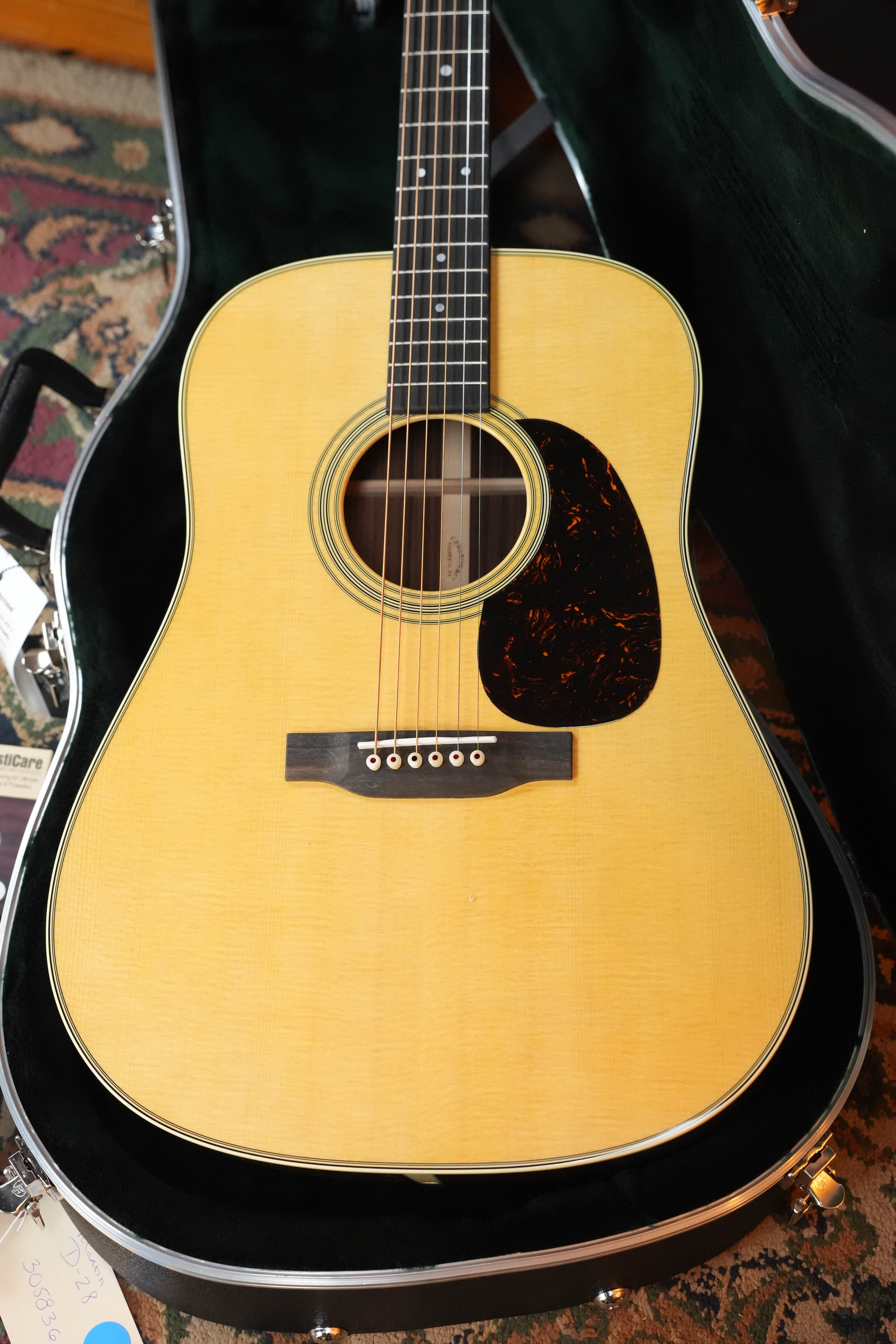 Martin D-28 Gloss Spruce/Rosewood Dreadnought Acoustic Guitar #8361