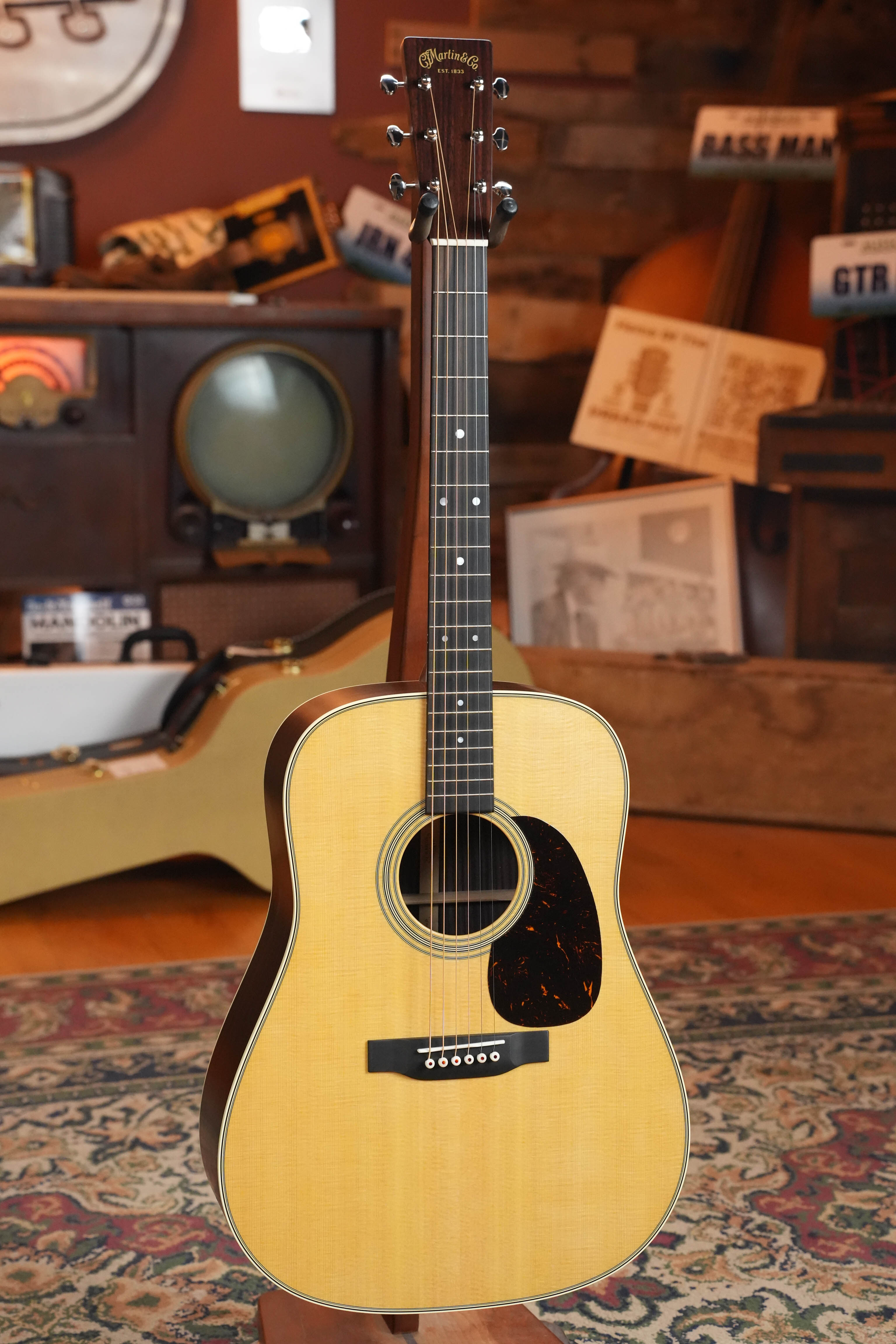 Martin D-28 Satin Spruce/Rosewood Acoustic Guitar #5606