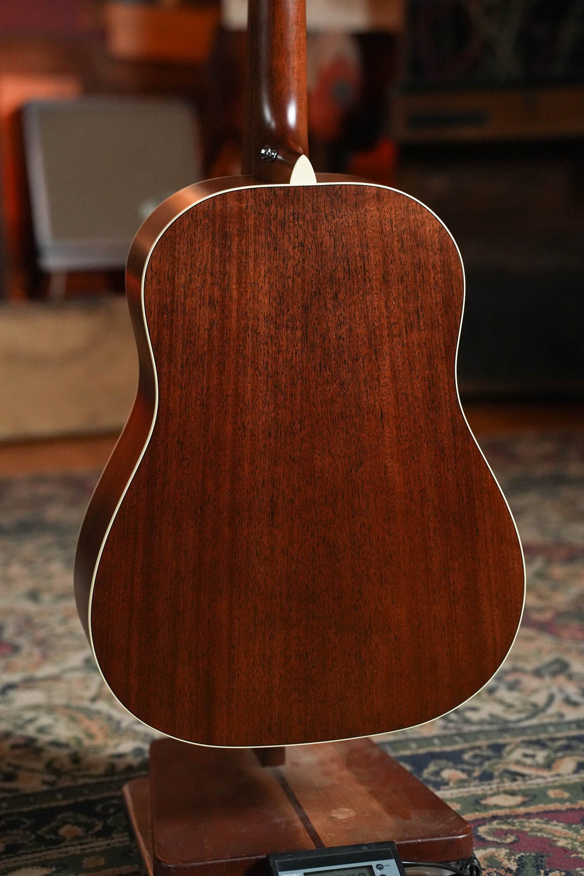 Martin DSS-16E Slope Shoulder Acoustic-Electric Guitar, Black Smoke #4876