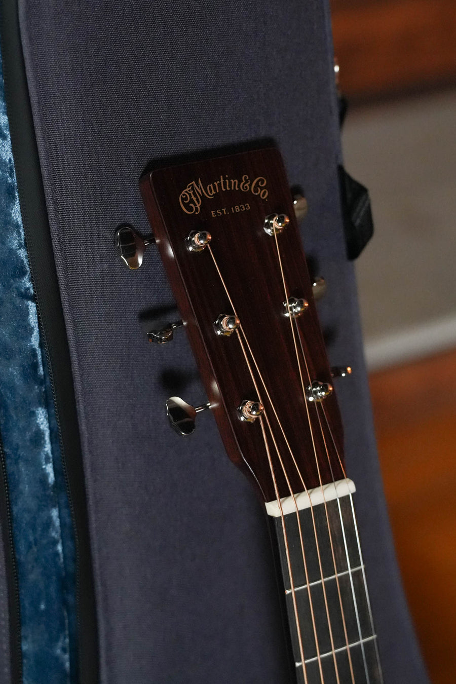 Martin DSS-16E Slope Shoulder Acoustic-Electric Guitar, Black Smoke #4876