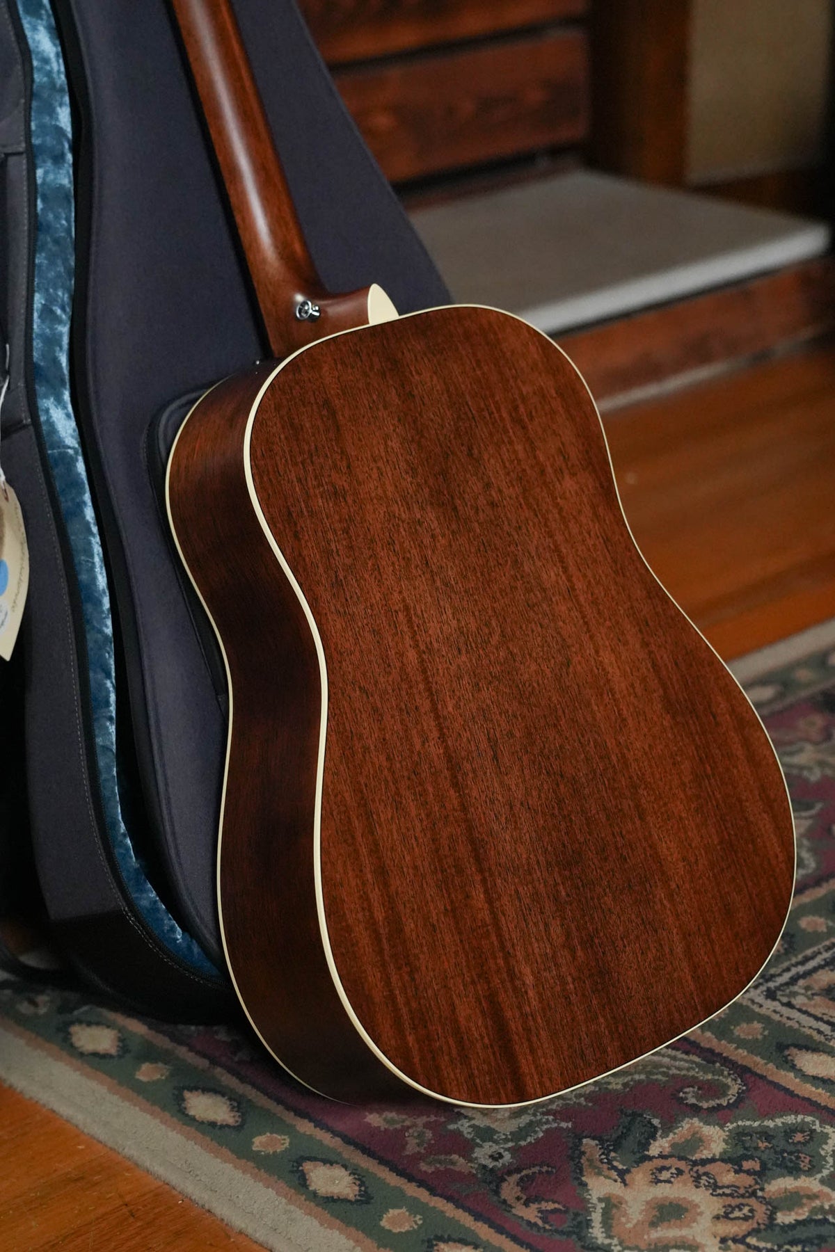 Martin DSS-16E Slope Shoulder Acoustic-Electric Guitar, Black Smoke #4876