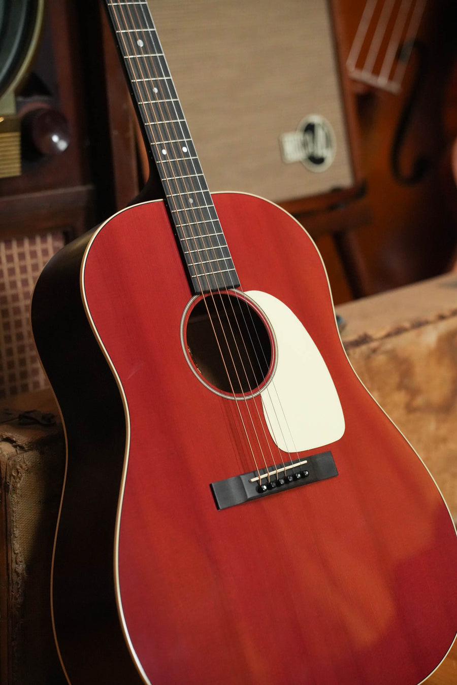 Martin DSS-16E Slope Shoulder Acoustic-Electric Guitar, Cherry Cola #4104