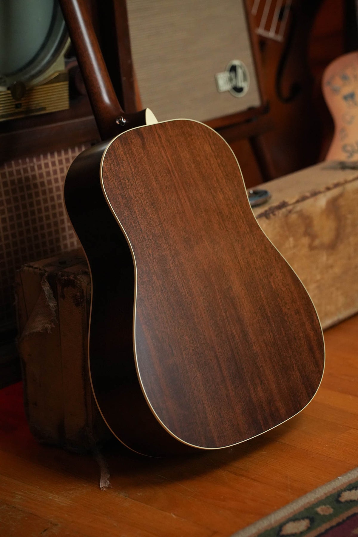 Martin DSS-16E Slope Shoulder Acoustic-Electric Guitar, Cherry Cola #4104