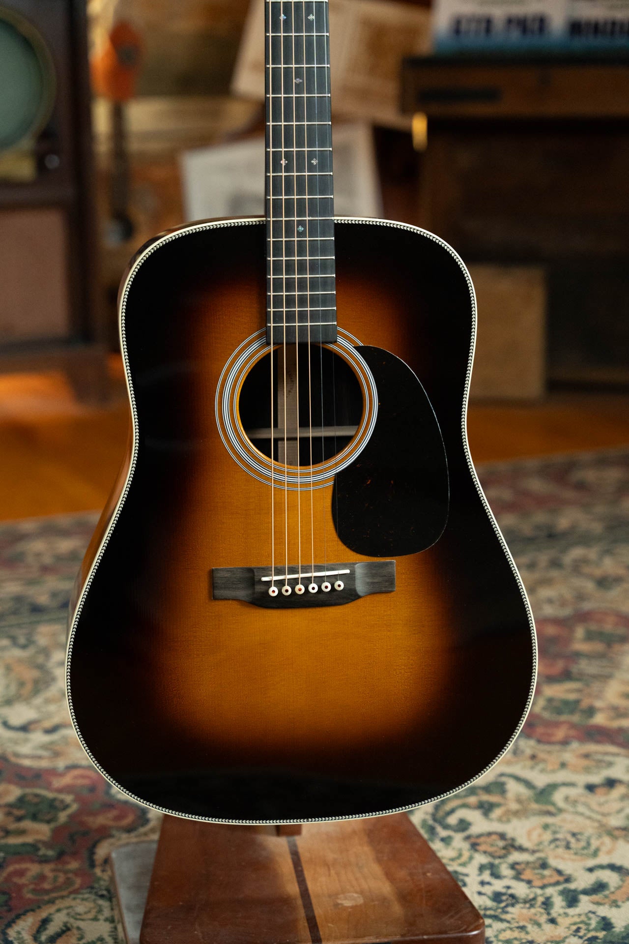 Martin HD-28 1935 Sunburst Spruce/East Indian Rosewood Dreadnought Acoustic Guitar #5446