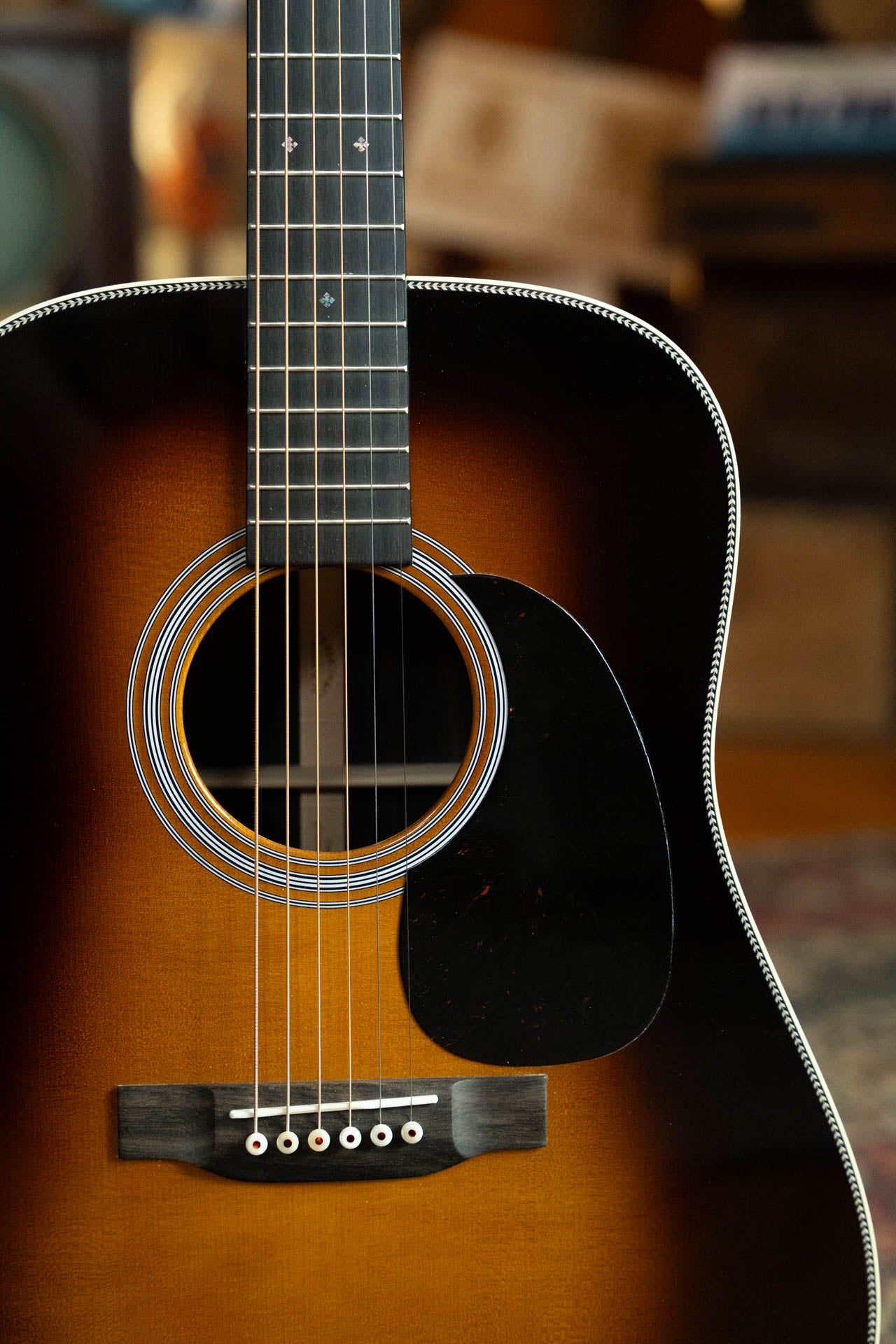 Martin HD-28 1935 Sunburst Spruce/East Indian Rosewood Dreadnought Acoustic Guitar #5446
