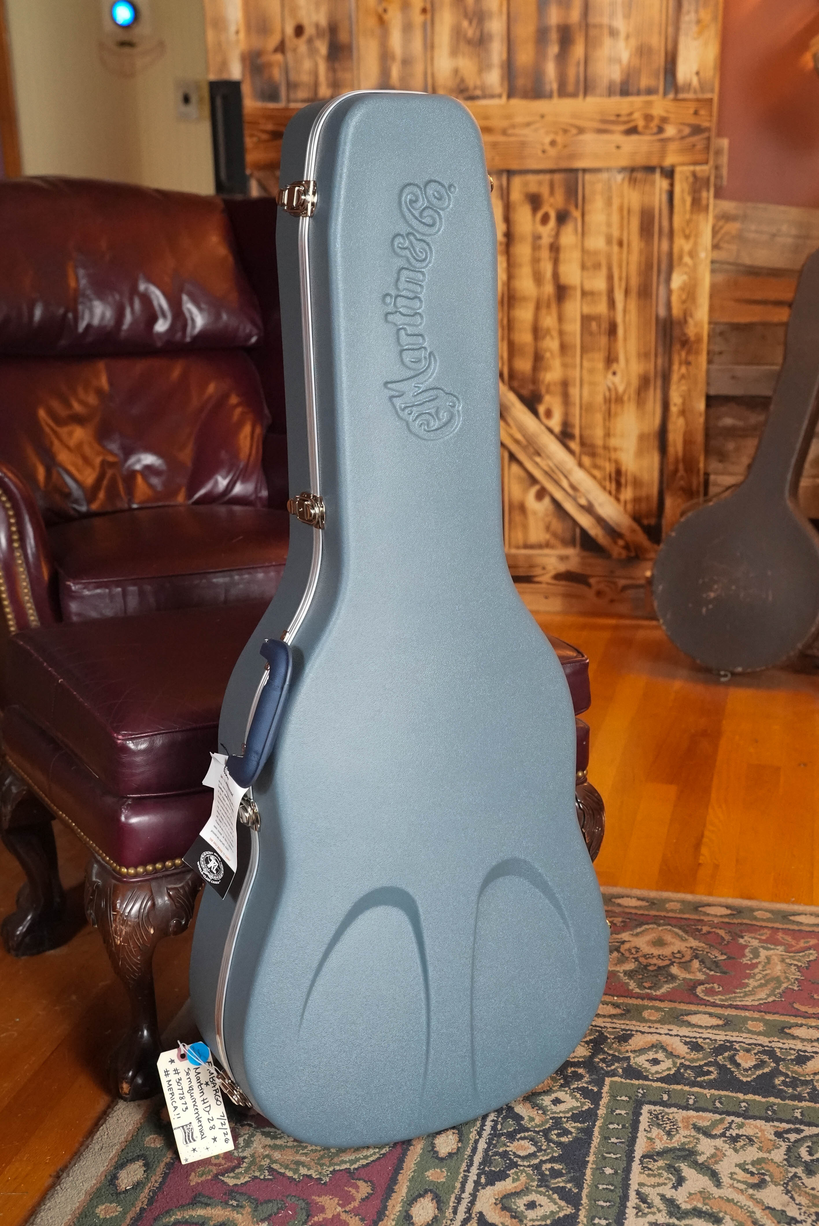 Embargo 7/2/26 - Martin HD-28 Semiquincentennial Limited Edition Custom Ink Design Acoustic Guitar #7873