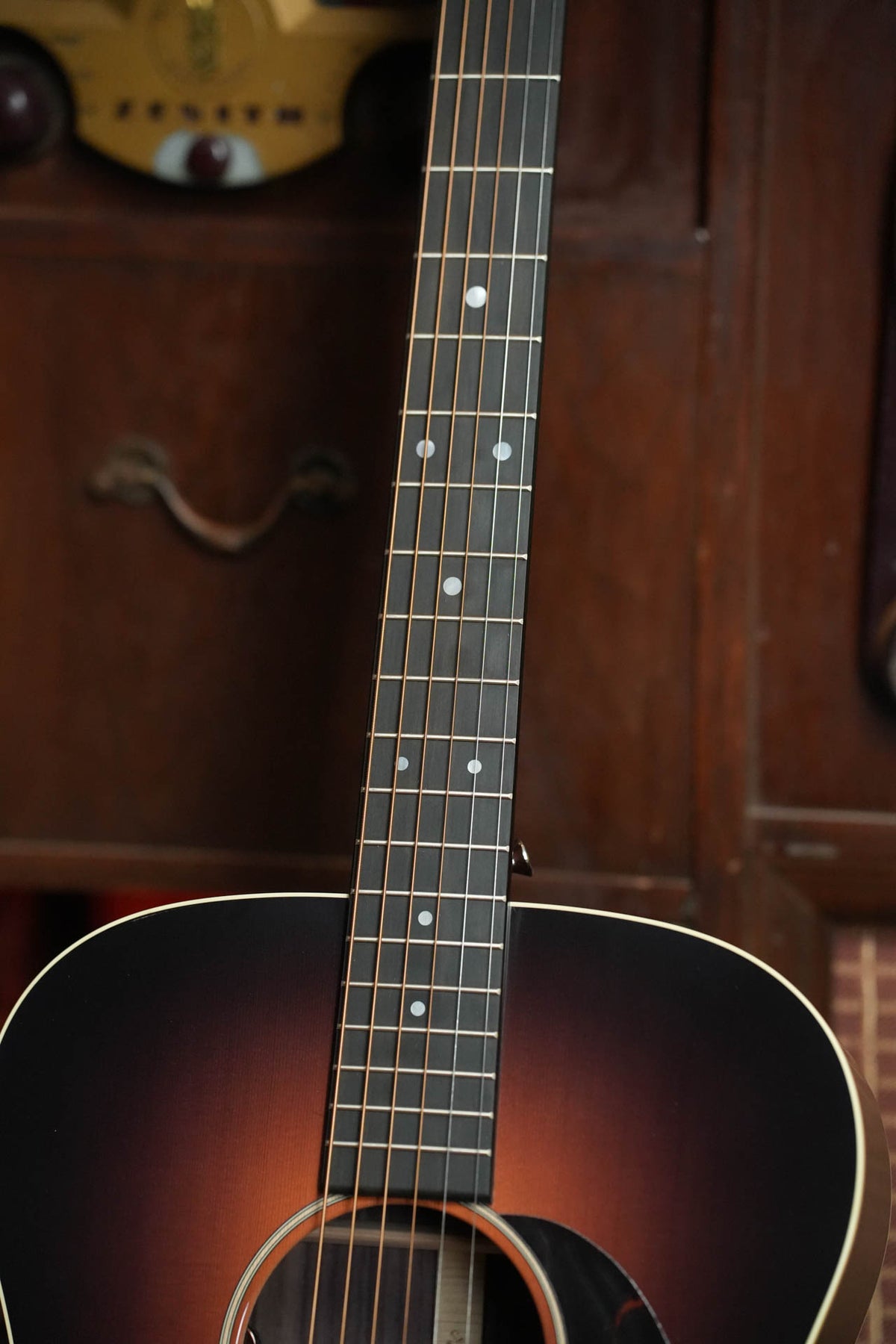 Martin J-16E Jumbo Acoustic-Electric Guitar, 1935 Burst #0589