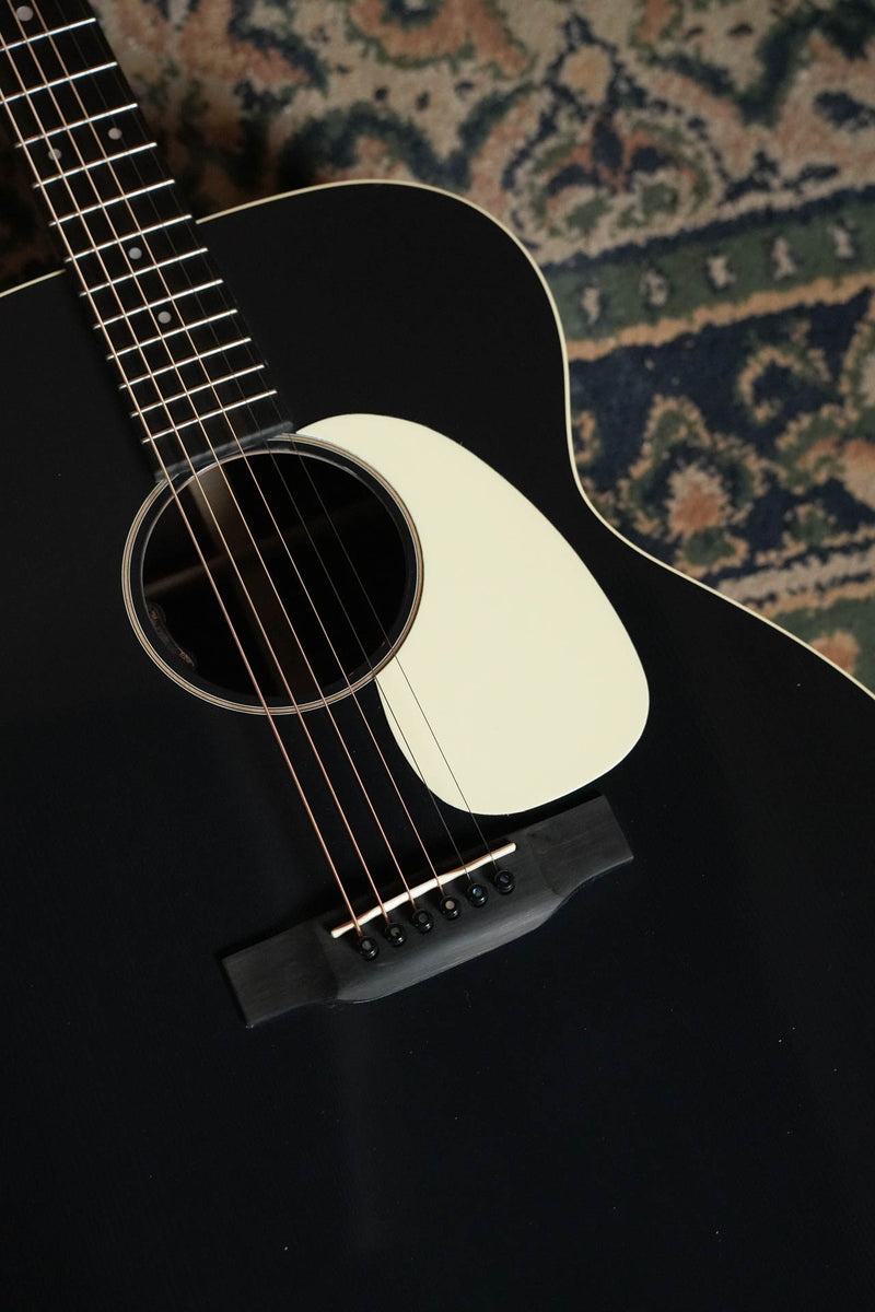 Martin J-16E Jumbo Acoustic-Electric Guitar, Black Smoke #4748