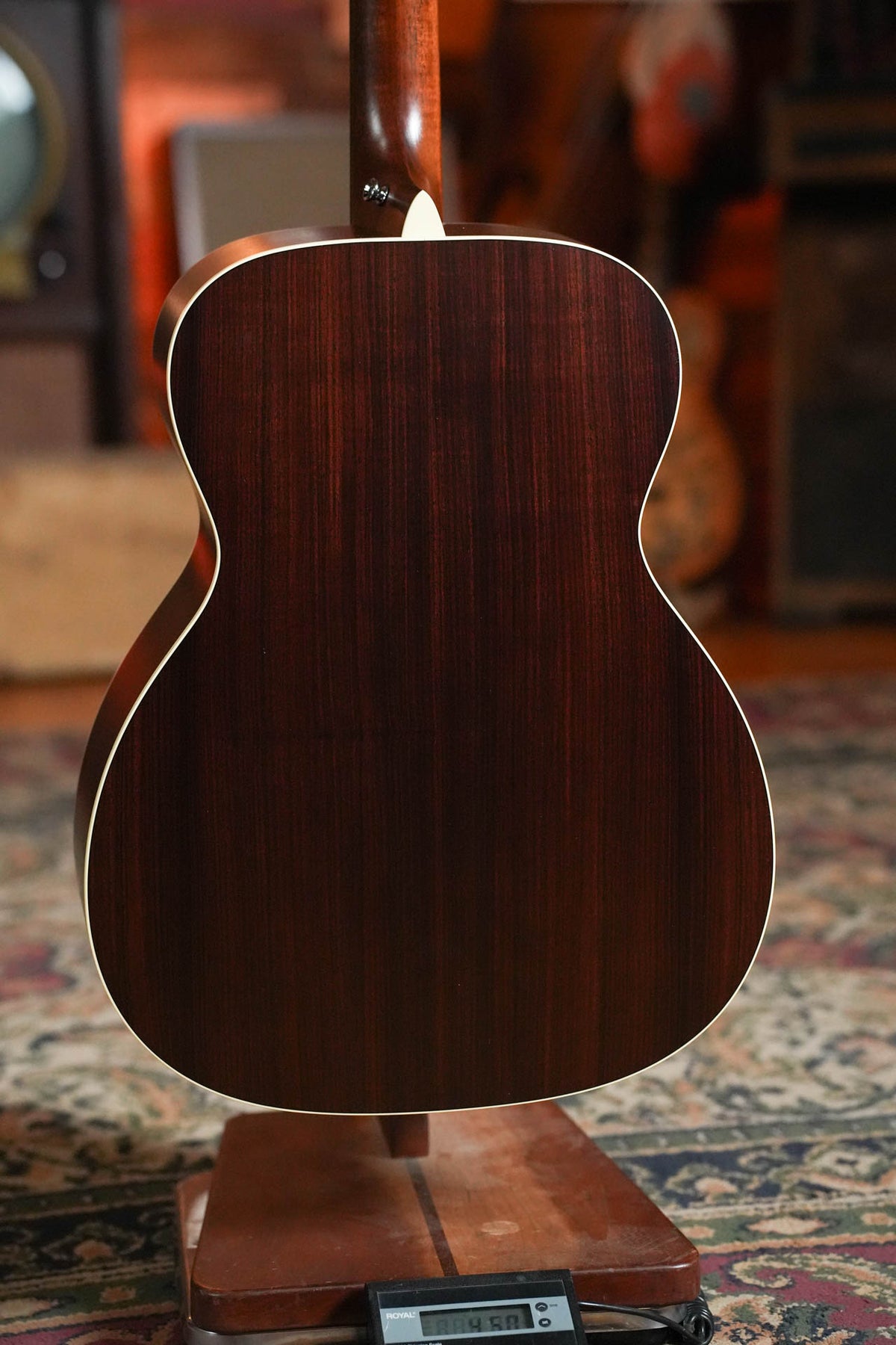 Martin J-16E Jumbo Acoustic-Electric Guitar, Black Smoke #4748