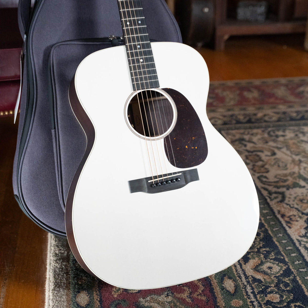 Martin J-16E Jumbo Acoustic-Electric Guitar, Cream #0595