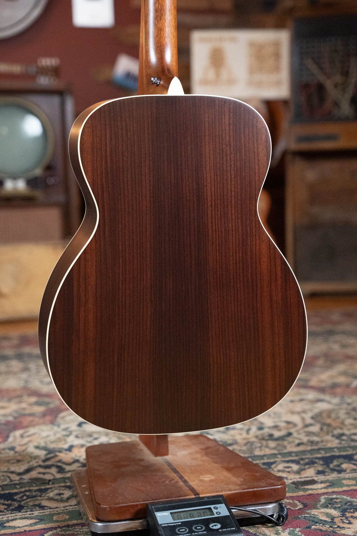 Martin J-16E Jumbo Acoustic-Electric Guitar, Cream #0595