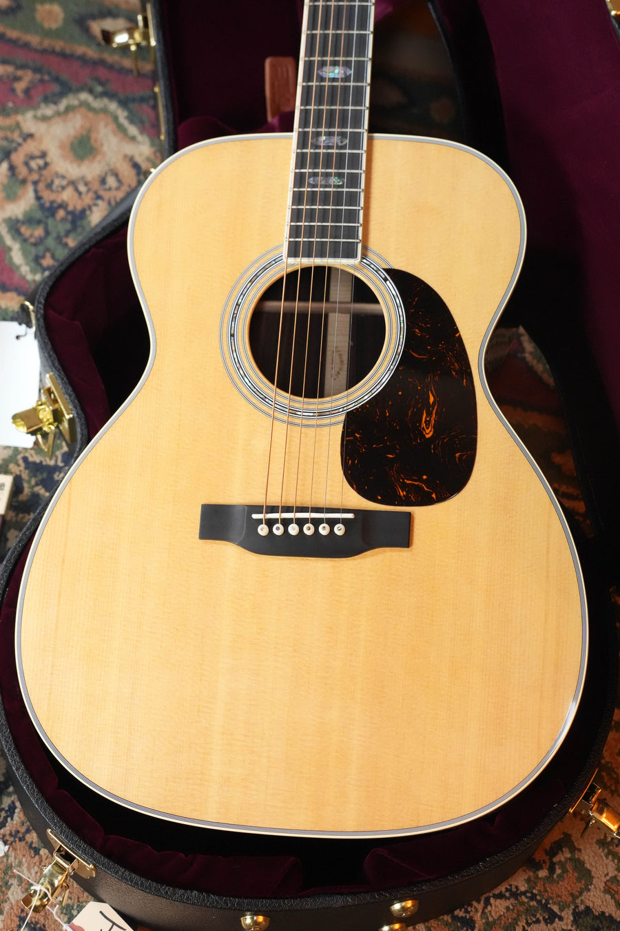 Martin J-40 Natural Gloss Jumbo Acoustic Guitar #7839
