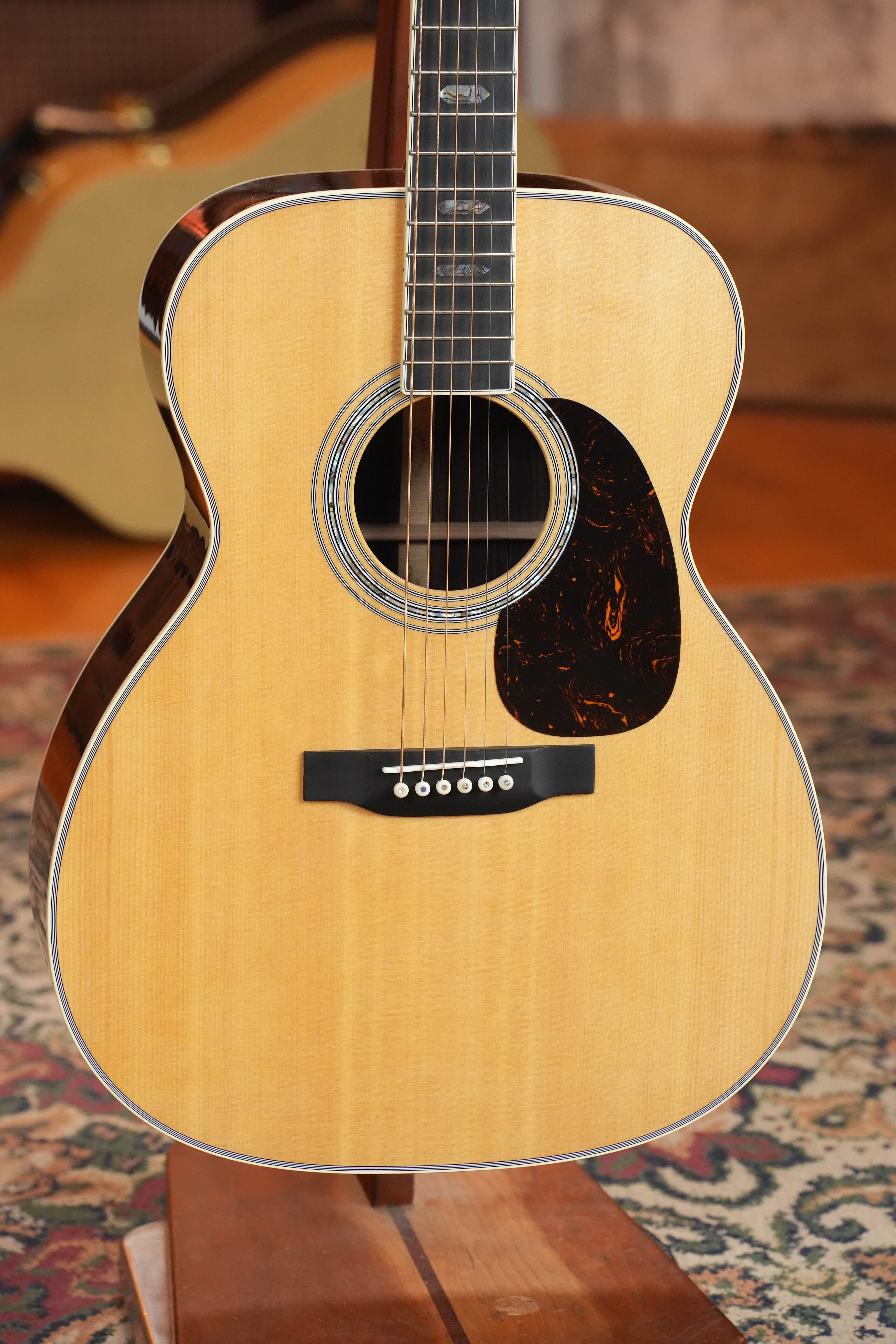 Martin J-40 Natural Gloss Jumbo Acoustic Guitar #7839