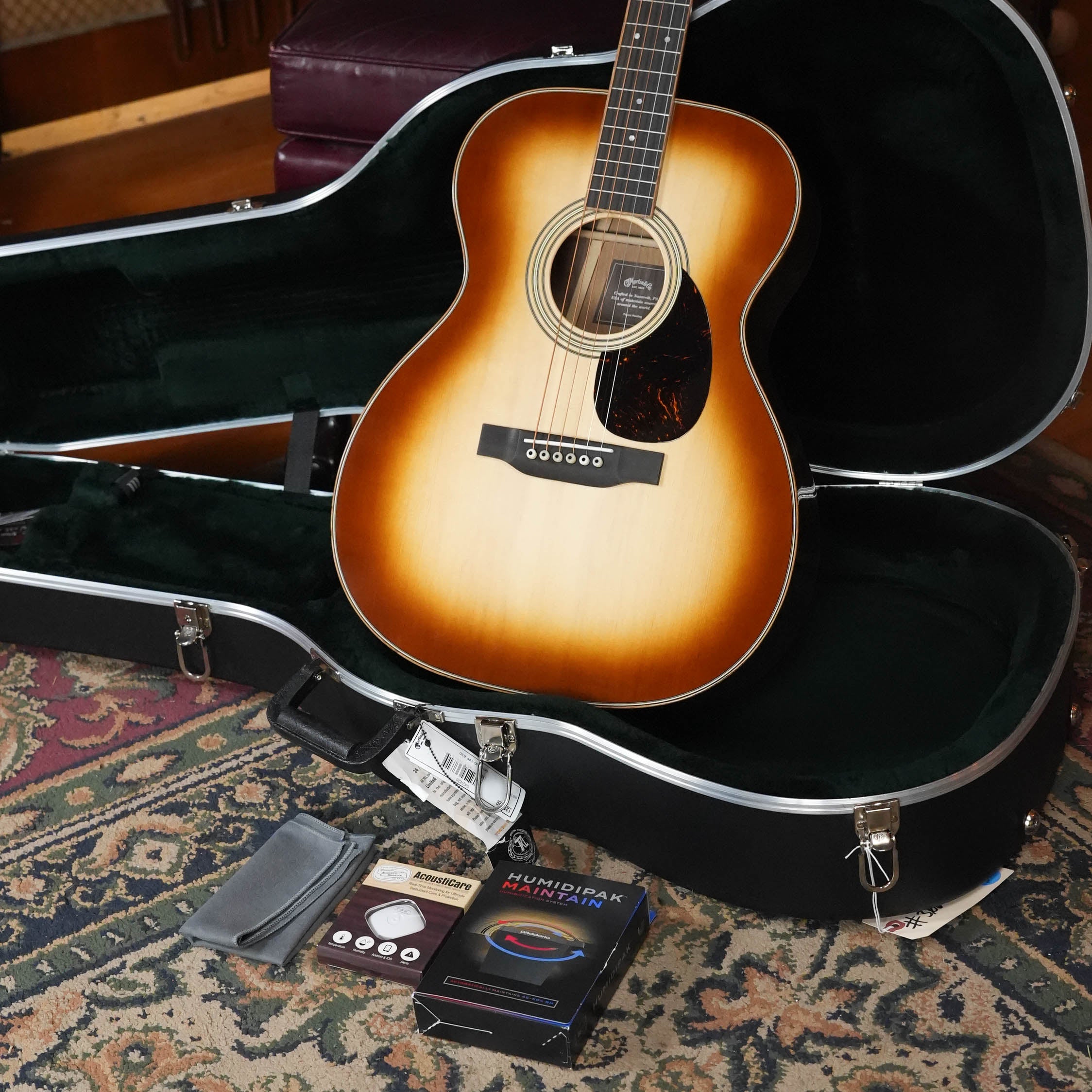 Martin OM-35 Inception Dark Toasted Burst OM Acoustic Guitar #8130