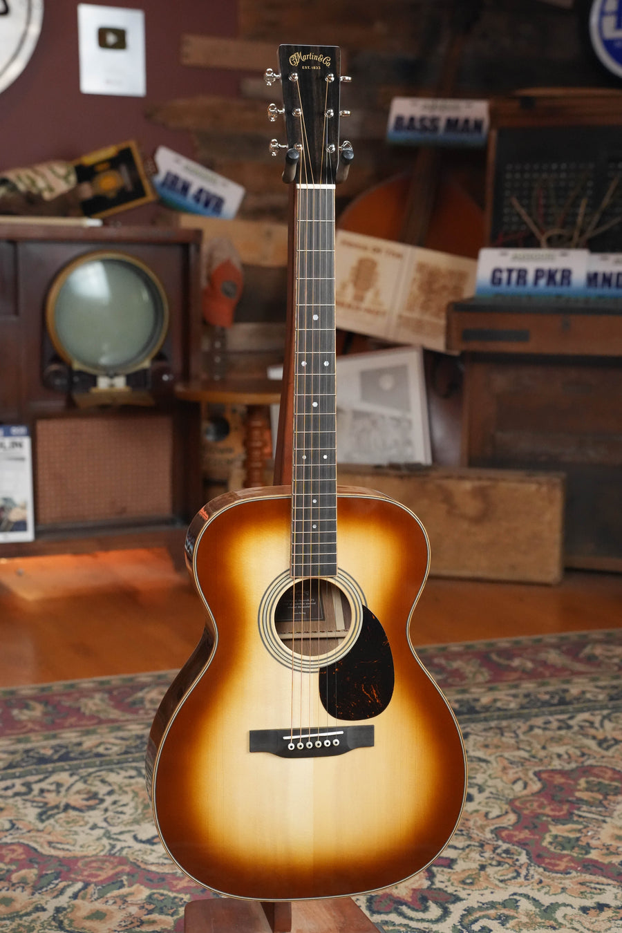 Martin OM-35 Inception Dark Toasted Burst OM Acoustic Guitar #8130