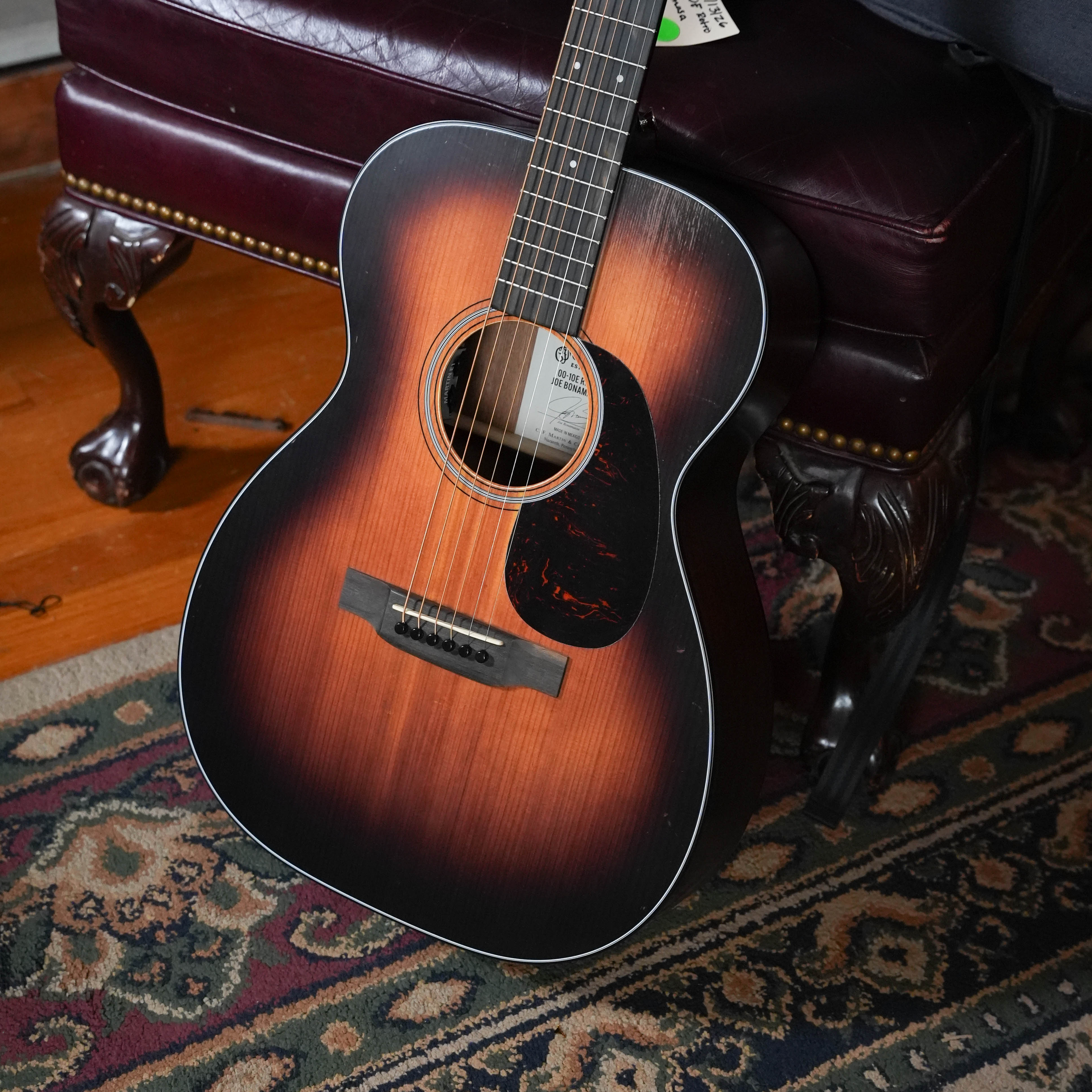 Martin OO-10E Retro Joe Bonamassa 1937 Sunburst OO Guitar w/Martin Pickup #1325