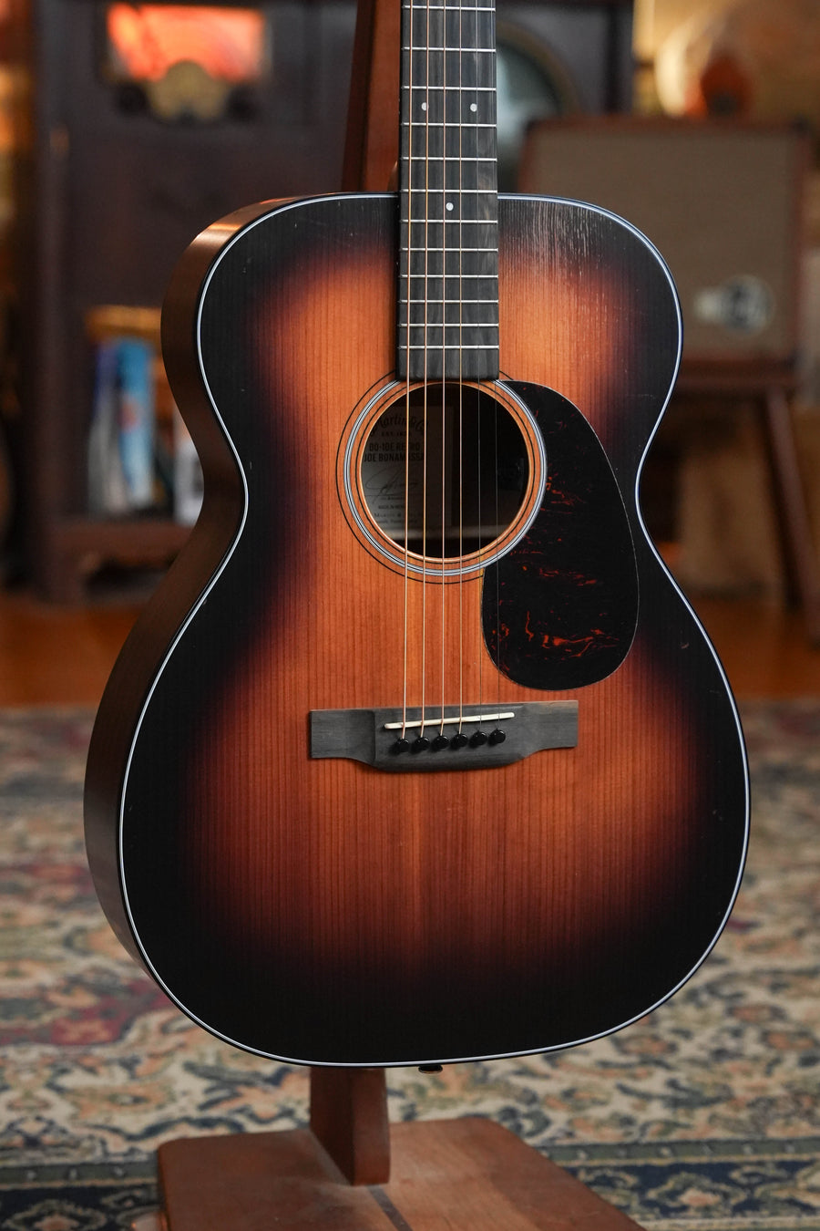 Martin OO-10E Retro Joe Bonamassa 1937 Sunburst OO Guitar w/Martin Pickup #1325