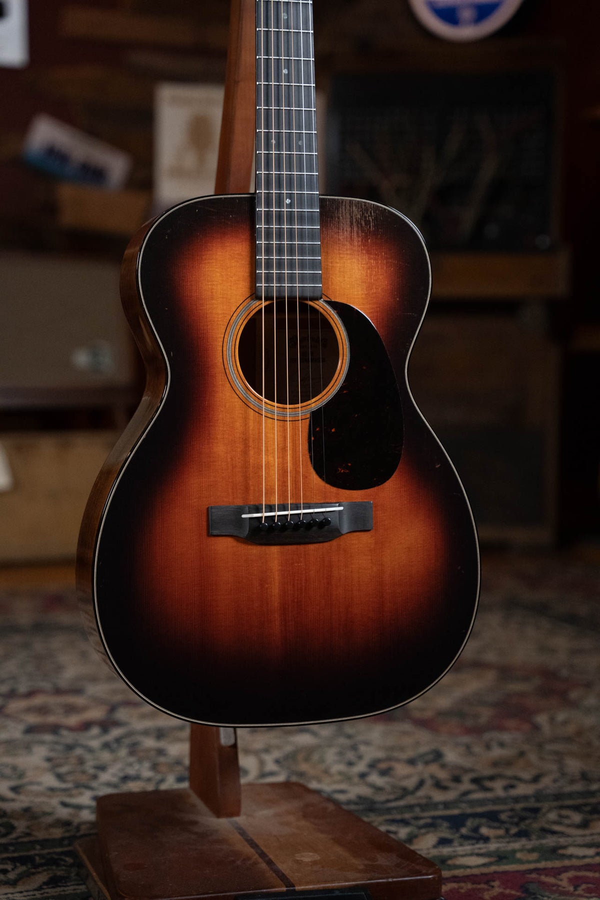 Martin OO-18 Joe Bonamassa Custom Signature Artist 1937 Sunburst OO Acoustic Guitar #4231